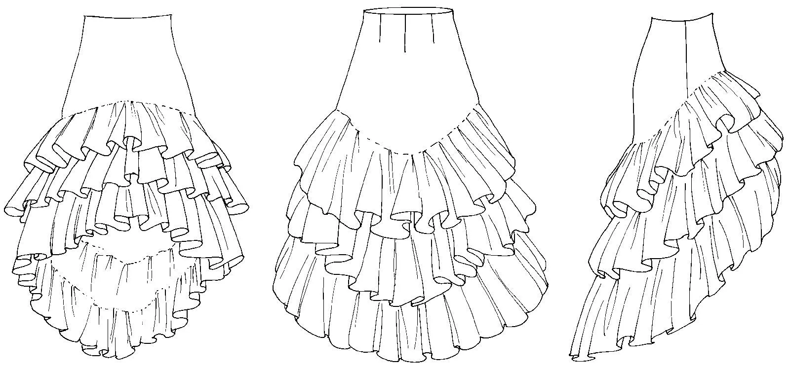 140 Flamenco Dress and Practice Skirt - PDF