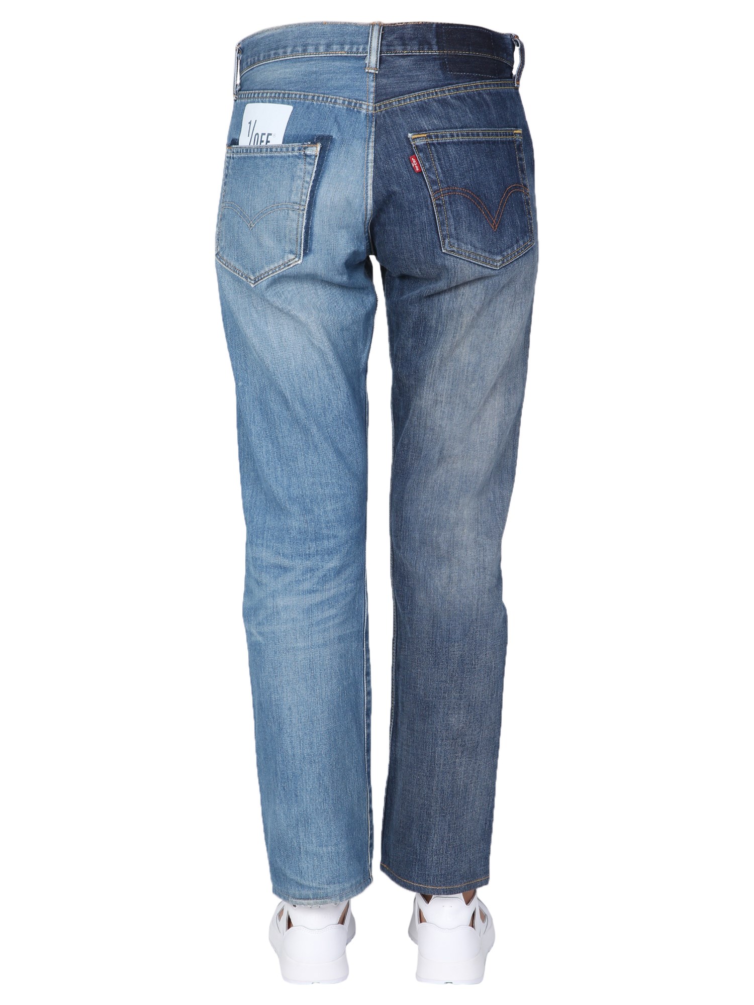 1/OFF    50/50 COTTON DENIM JEANS