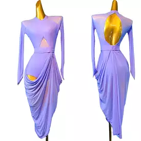 Amethyst Custom Latin Dress | LQ463