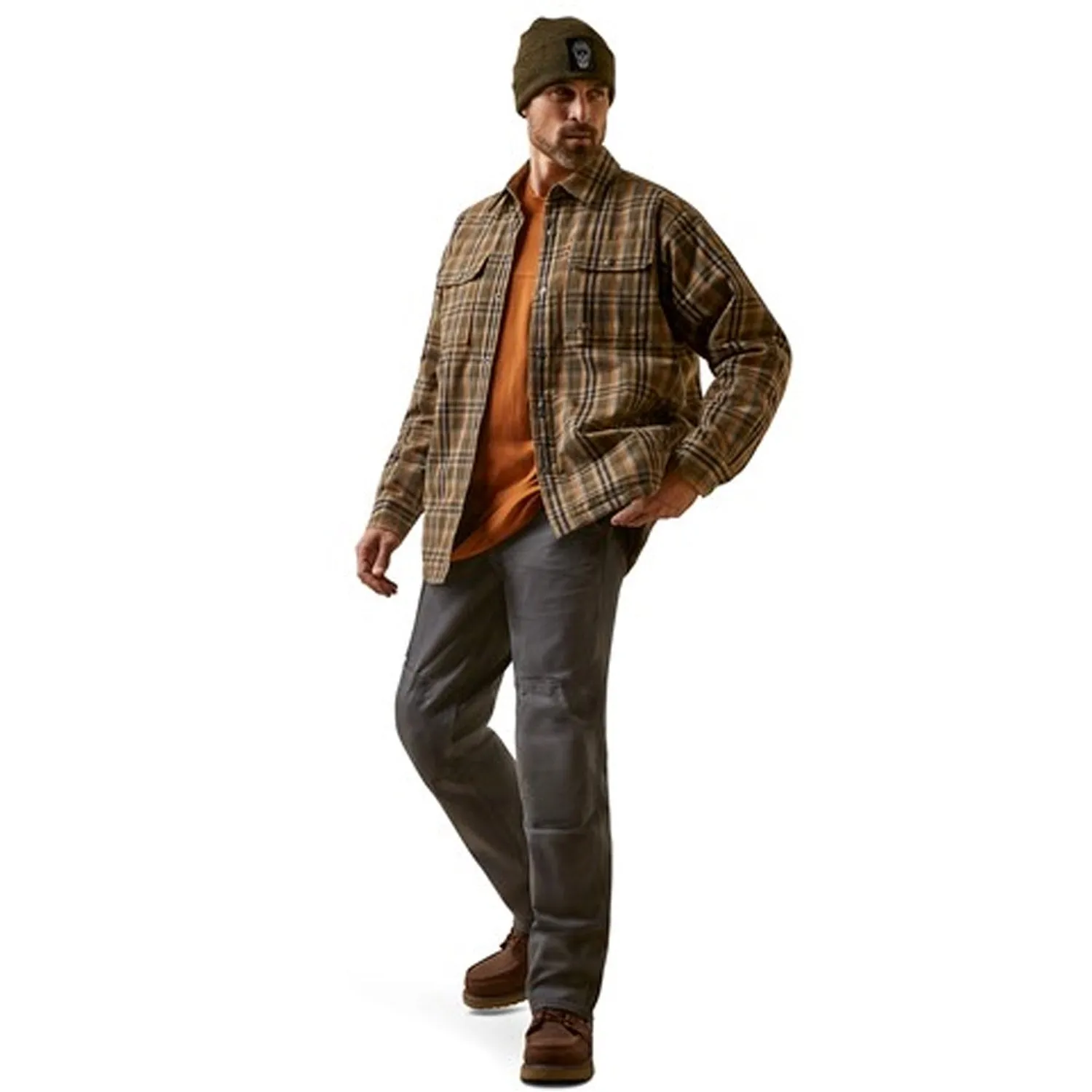 Ariat Men's Rebar Flannel Insulated Shirt Jacket