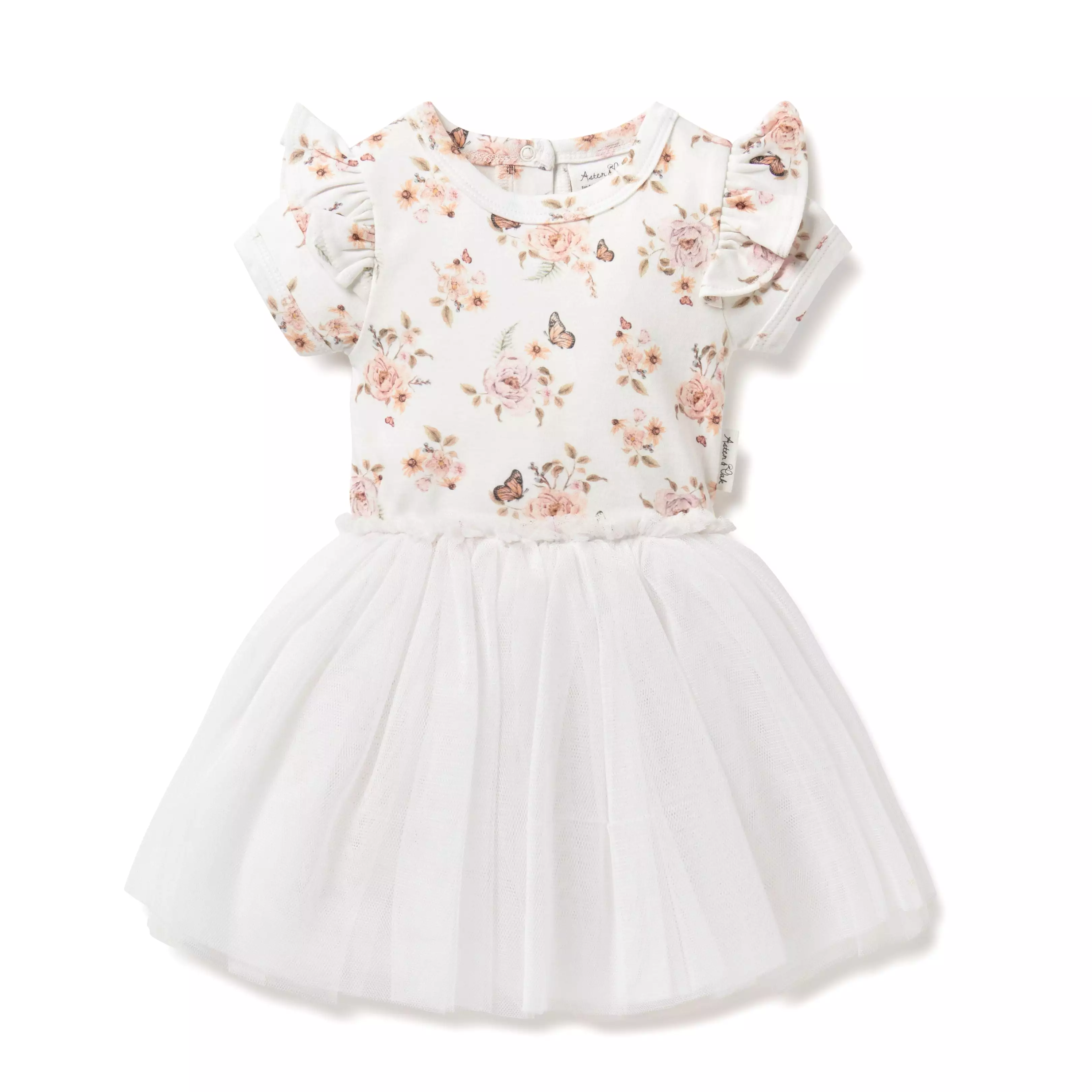 Aster & Oak Butterfly Tutu Dress