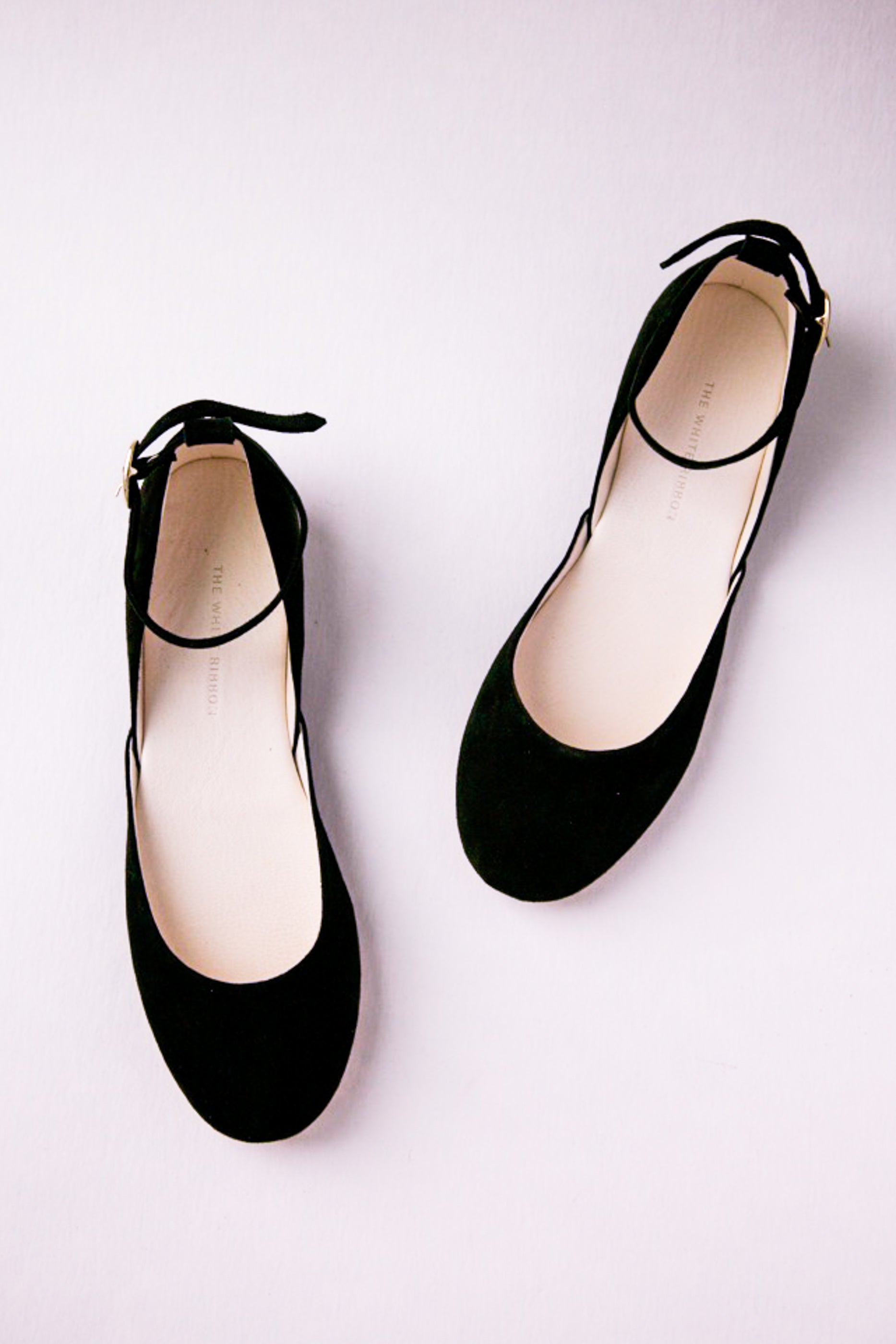 AVIA Ballet Flats - Black Nubuck