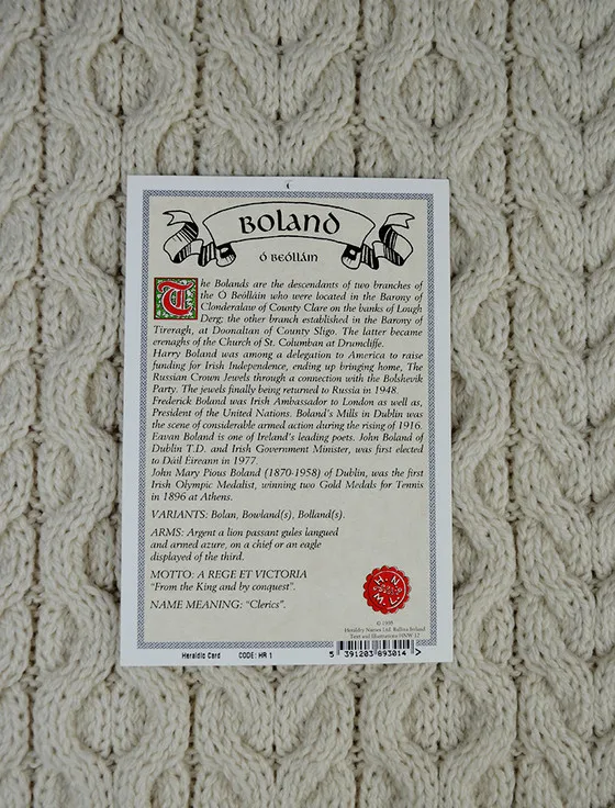 Boland Clan Scarf