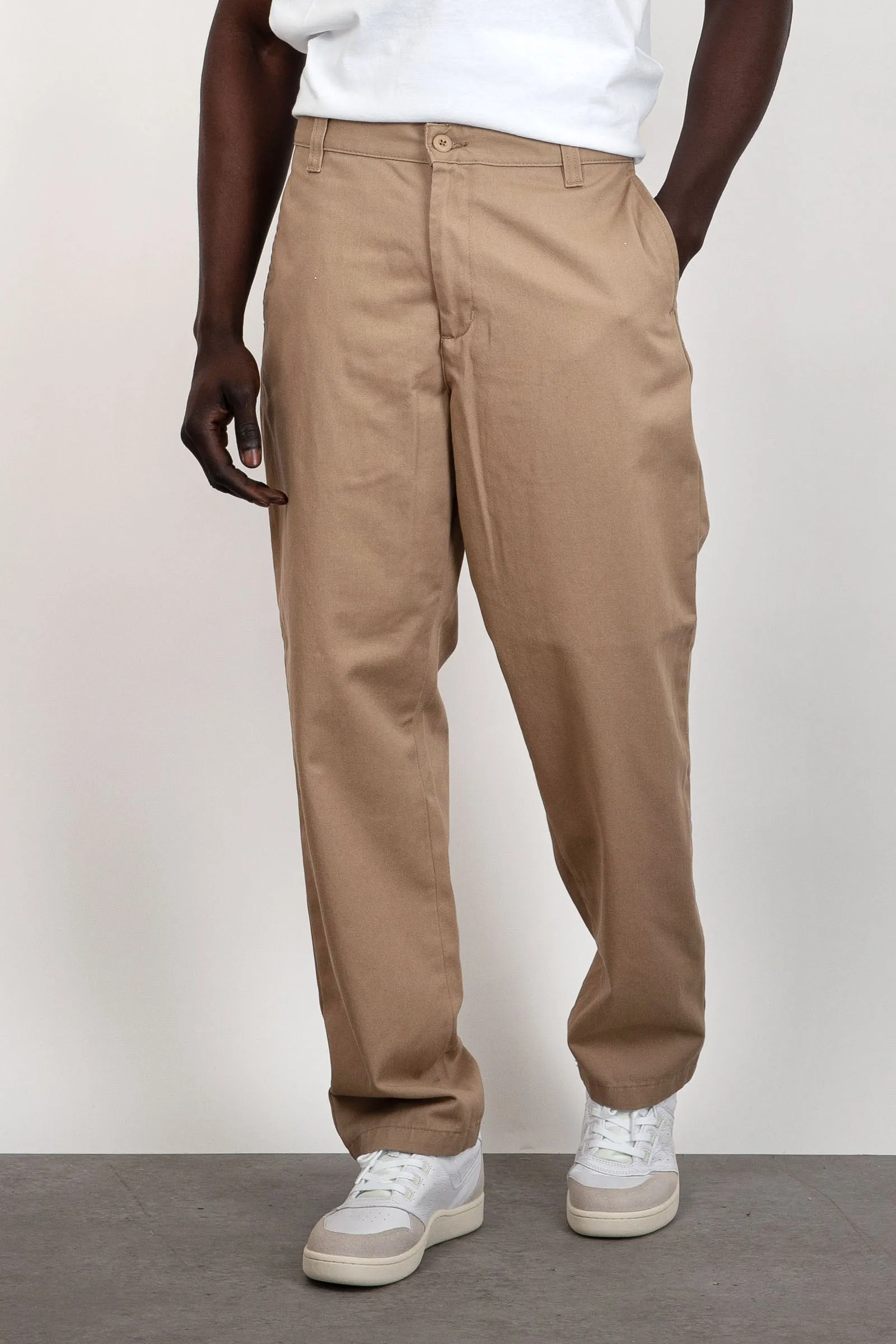 Carhartt WIP Pantaloni Calder Cotone Beige