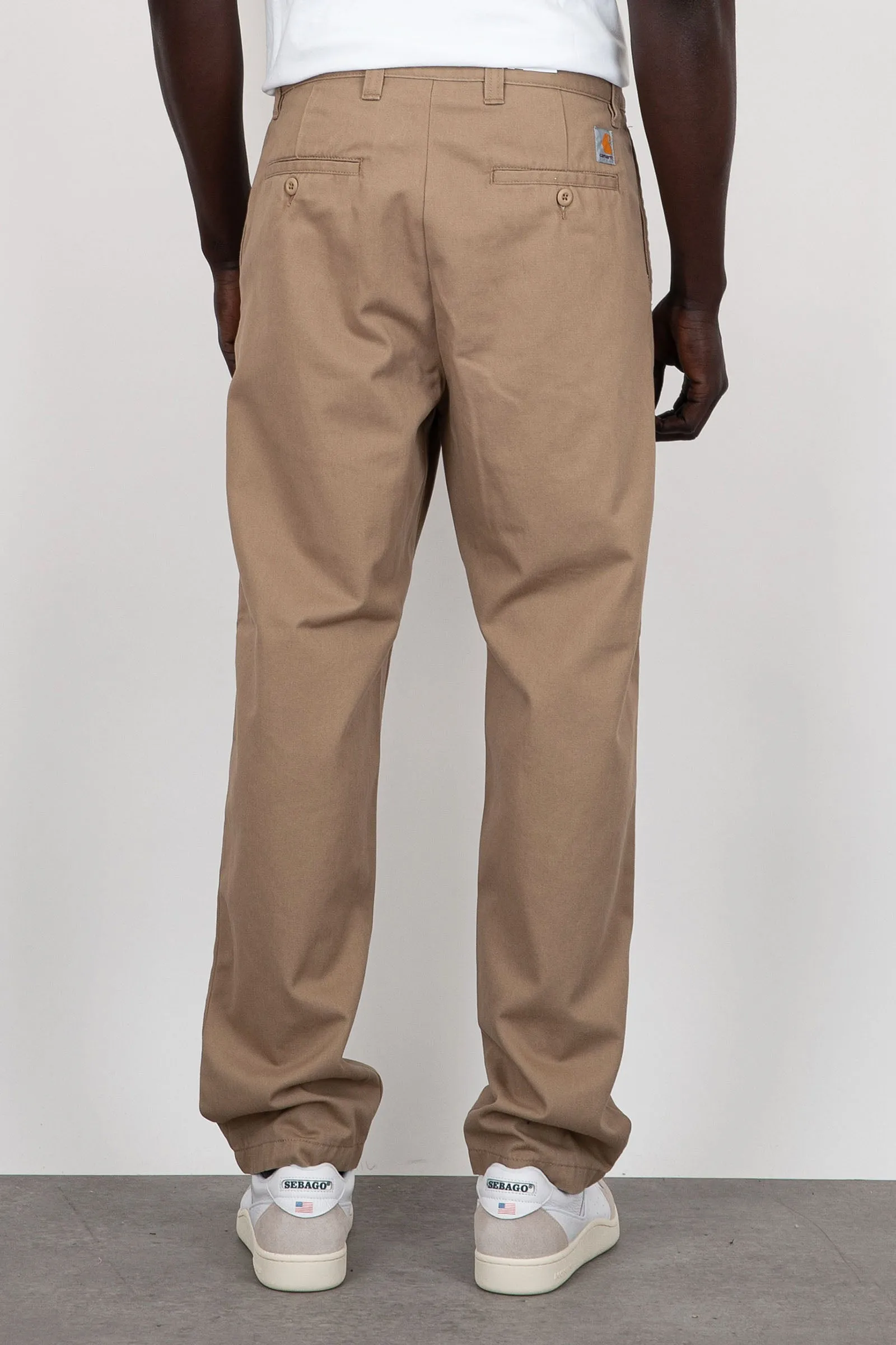 Carhartt WIP Pantaloni Calder Cotone Beige