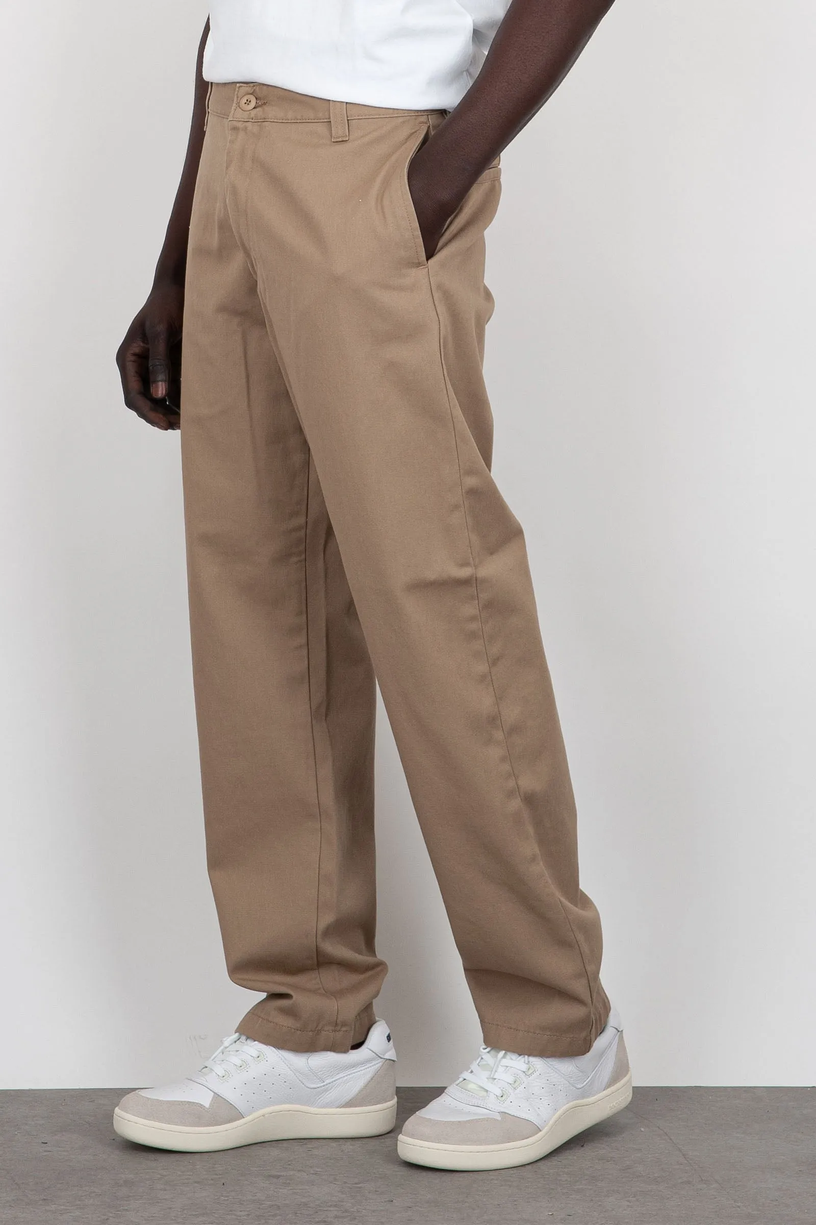 Carhartt WIP Pantaloni Calder Cotone Beige