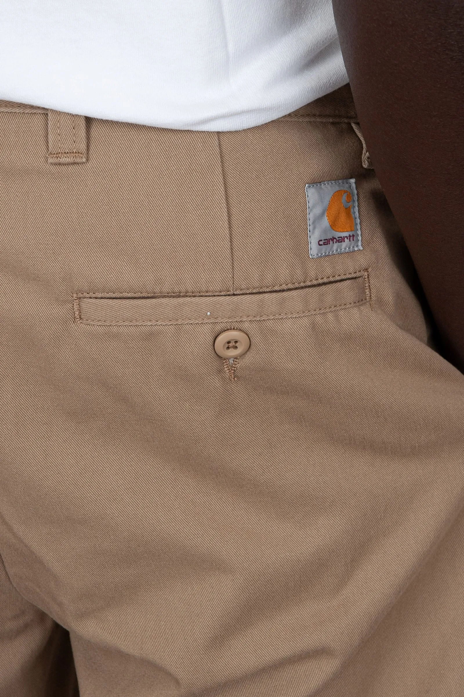 Carhartt WIP Pantaloni Calder Cotone Beige