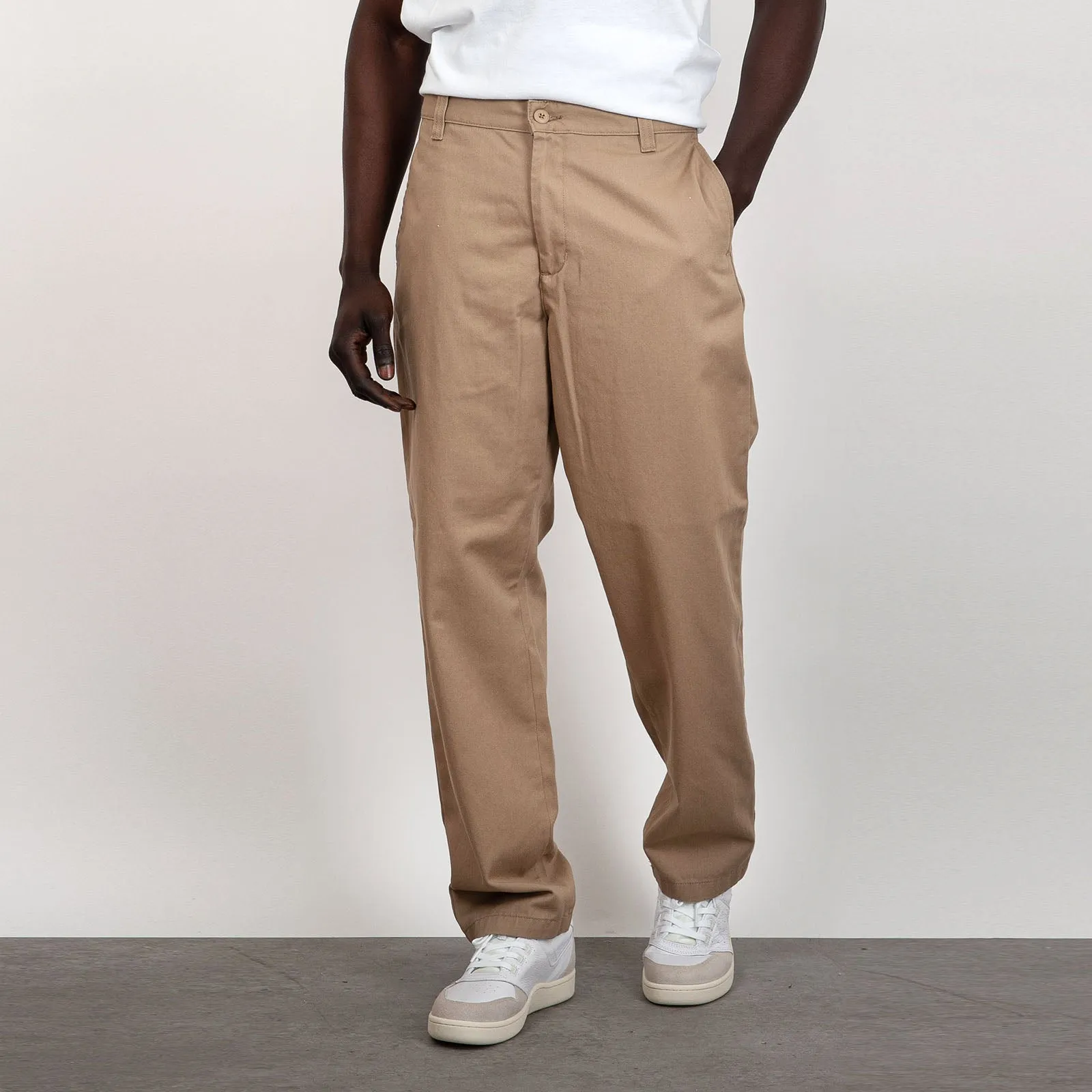 Carhartt WIP Pantaloni Calder Cotone Beige