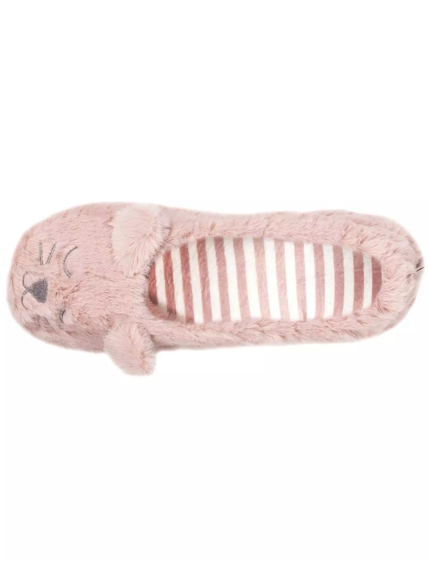 Chaussons ballerines Femme 3D Chat Rose