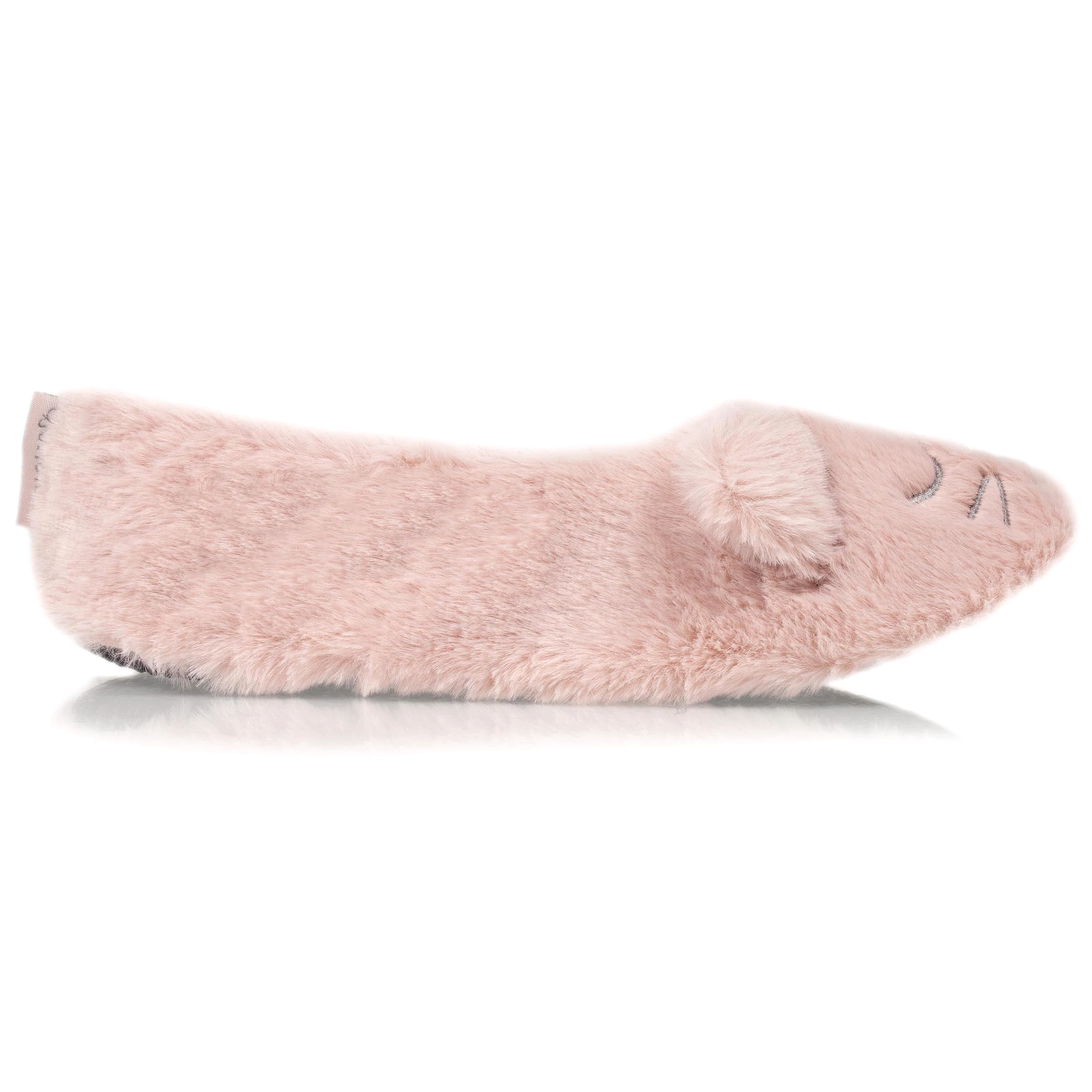 Chaussons ballerines Femme 3D Chat Rose