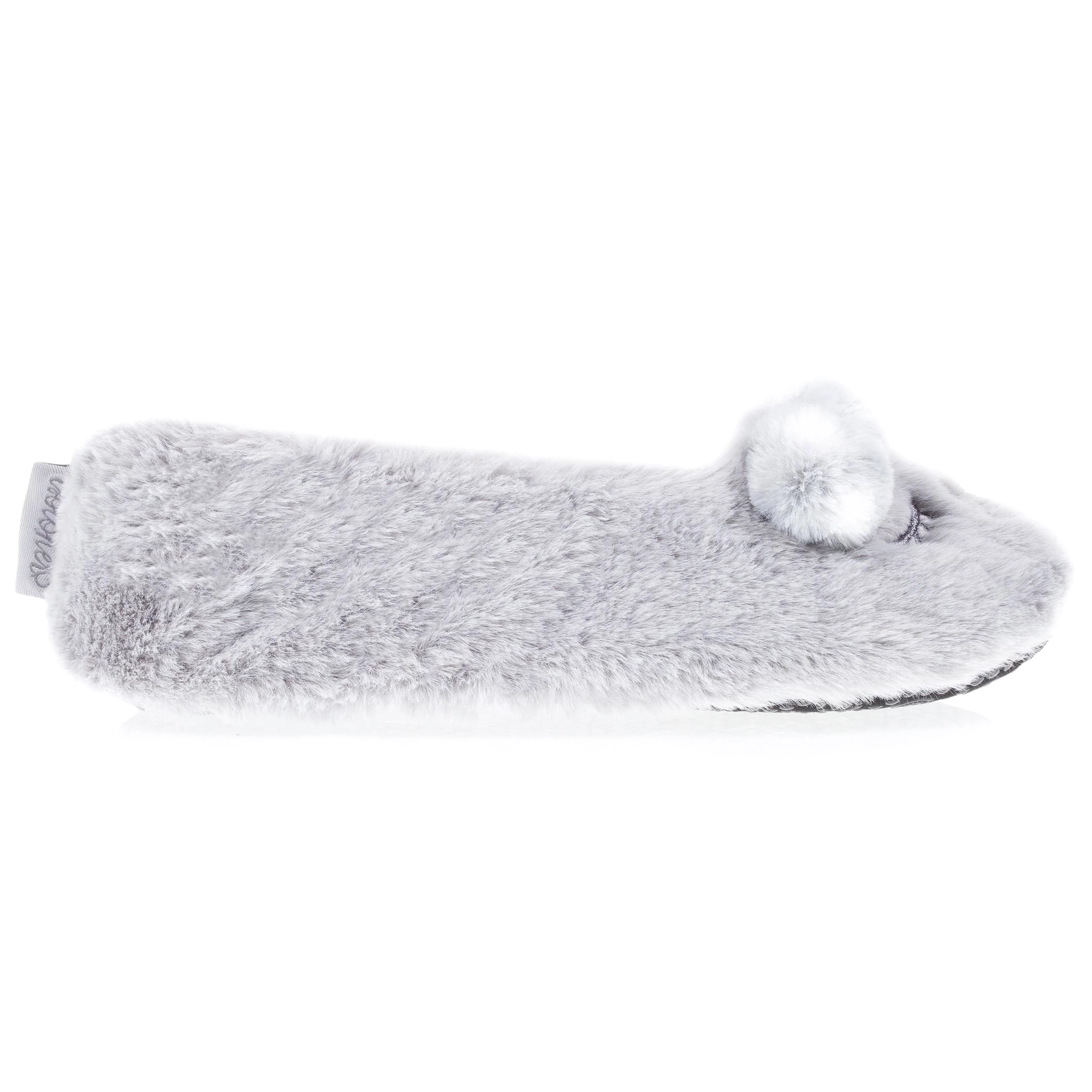 Chaussons ballerines Femme 3D Gris