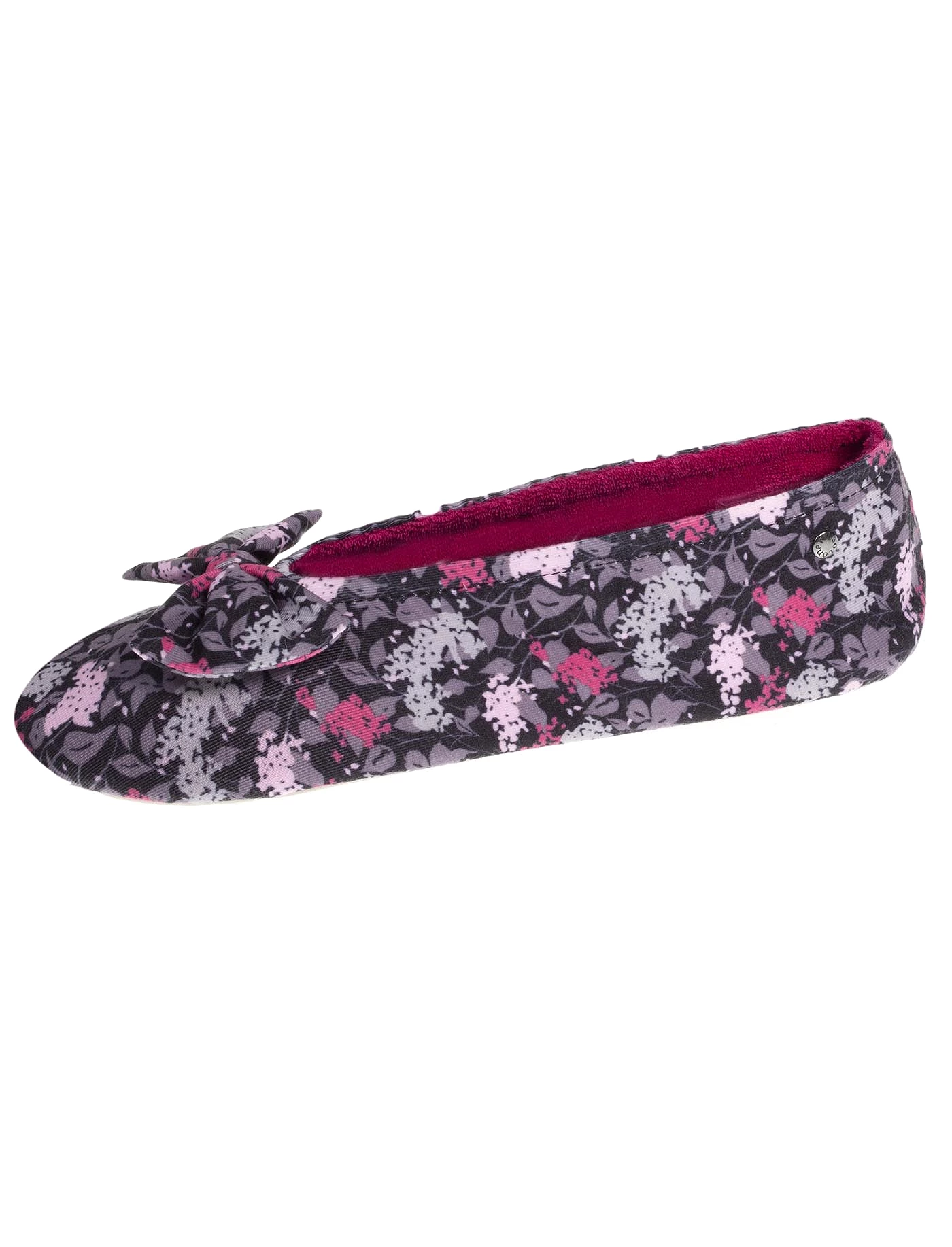 Chaussons ballerines Femme Grand nud Fleurs