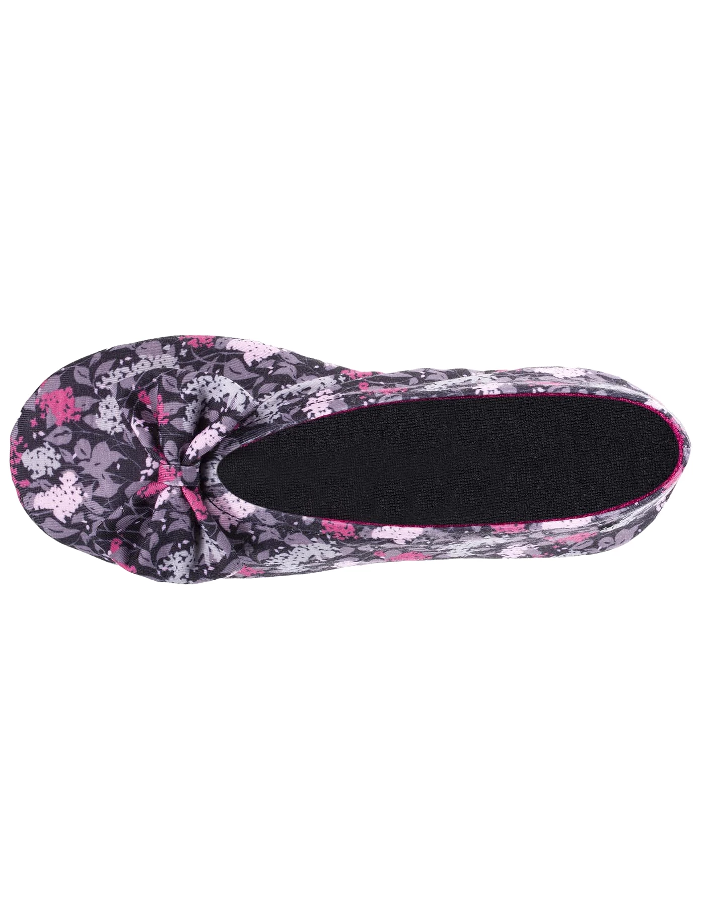 Chaussons ballerines Femme Grand nud Fleurs