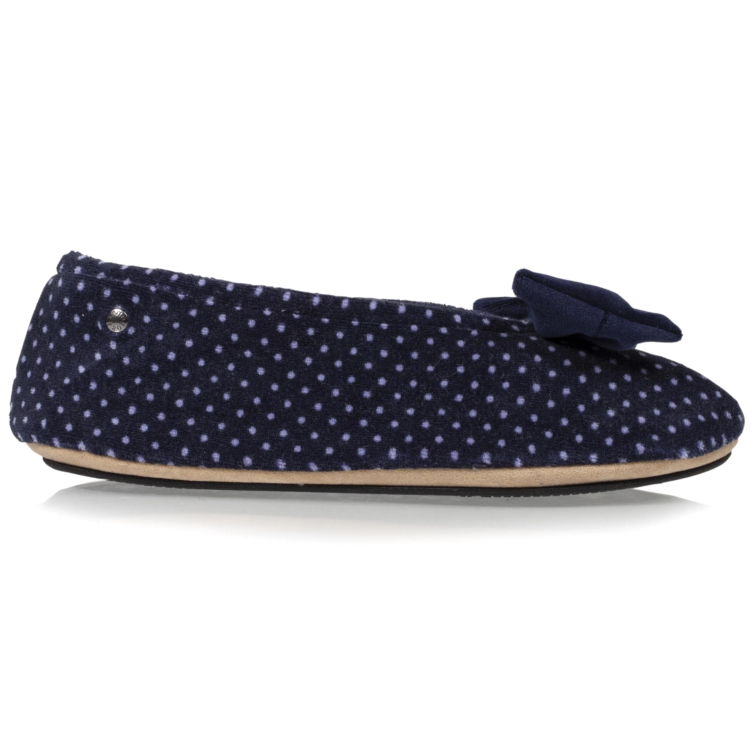 Chaussons ballerines Femme Grand Nud Pois