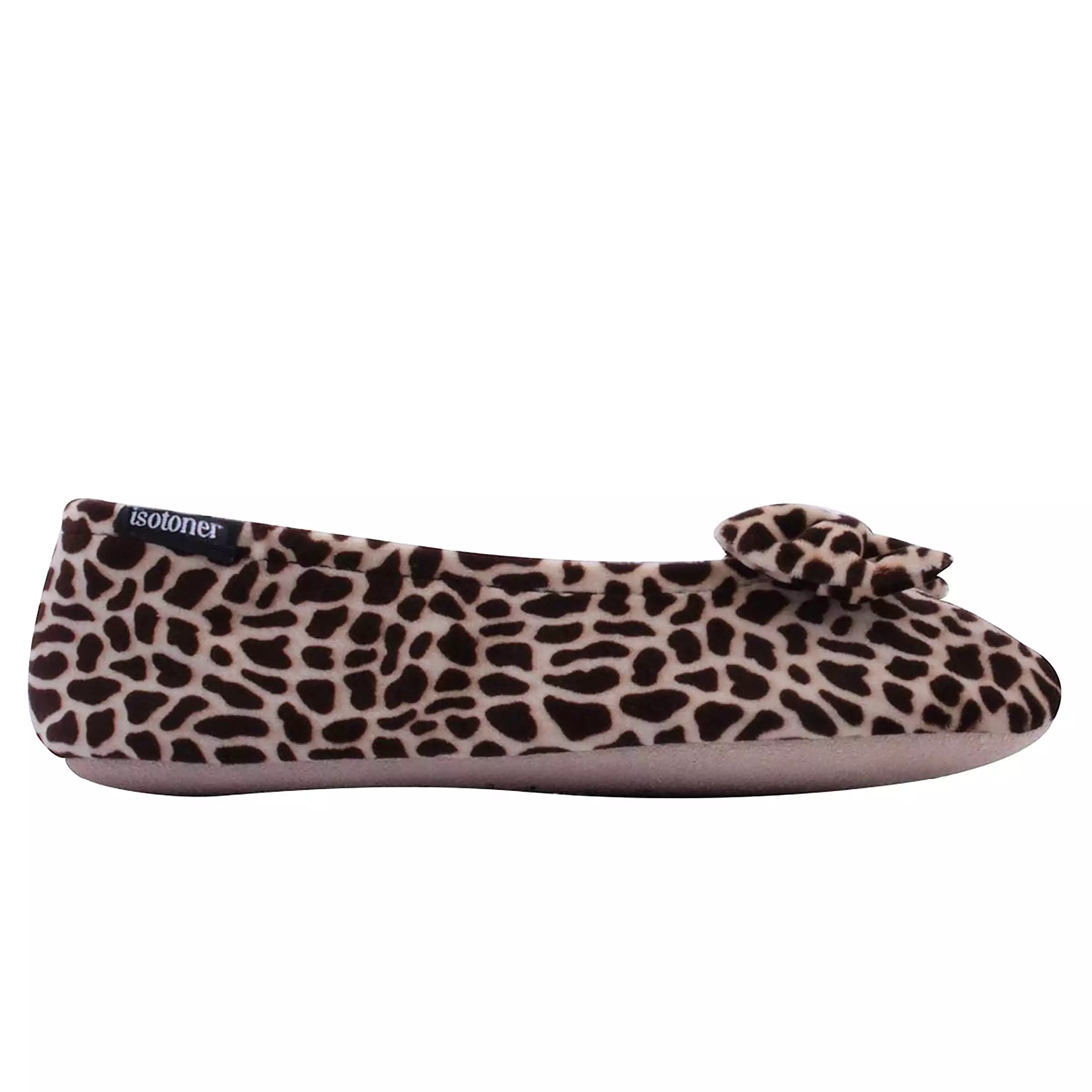 Chaussons ballerines Femme Noeud Girafe