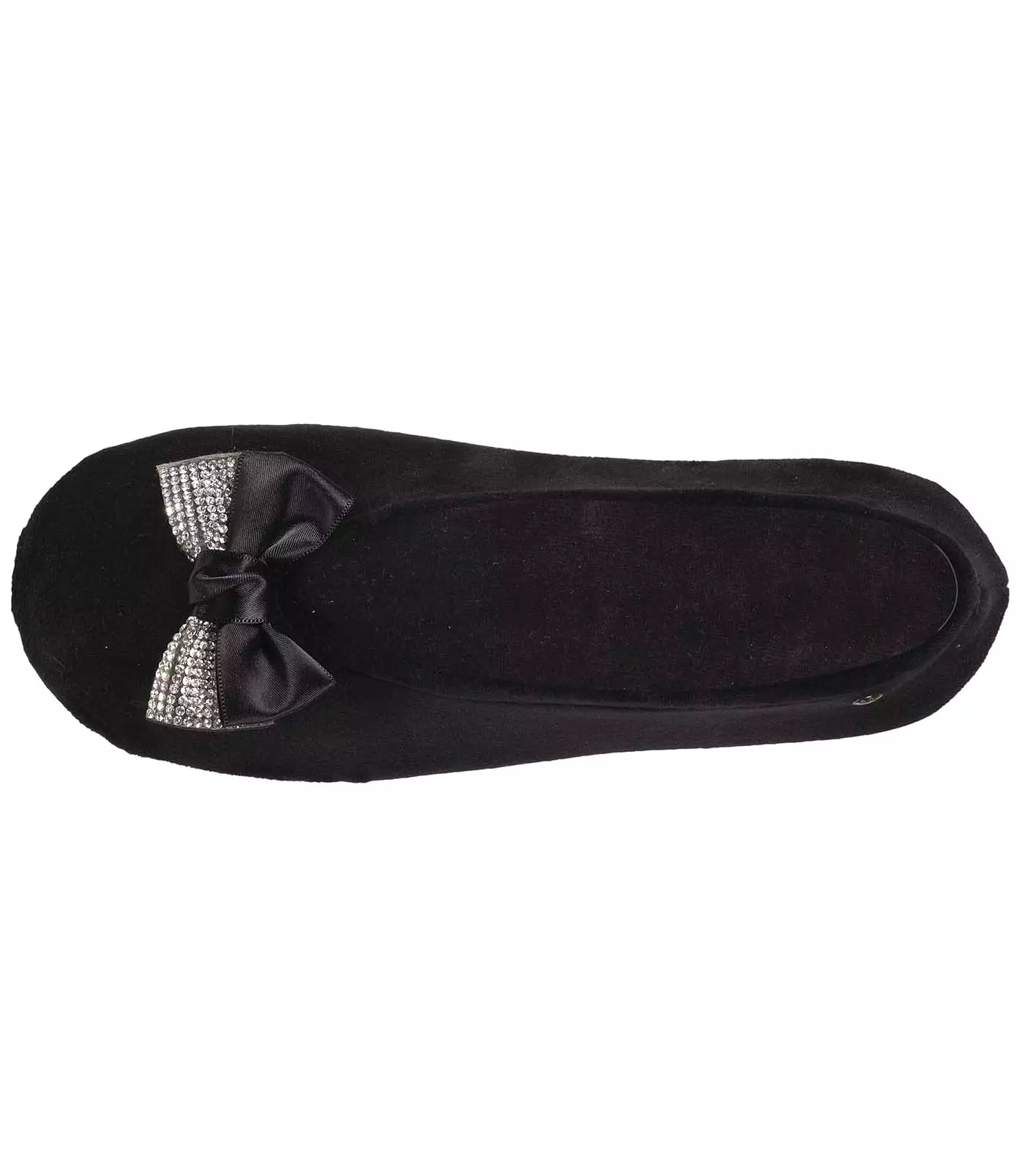 Chaussons ballerines Femme Nud Bijou Noir