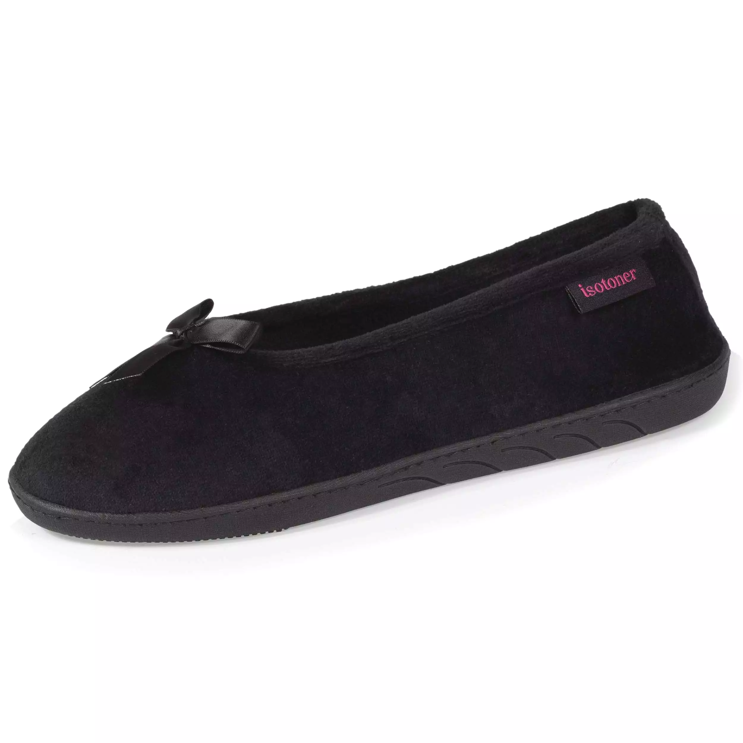 Chaussons ballerines Femme nud Noir