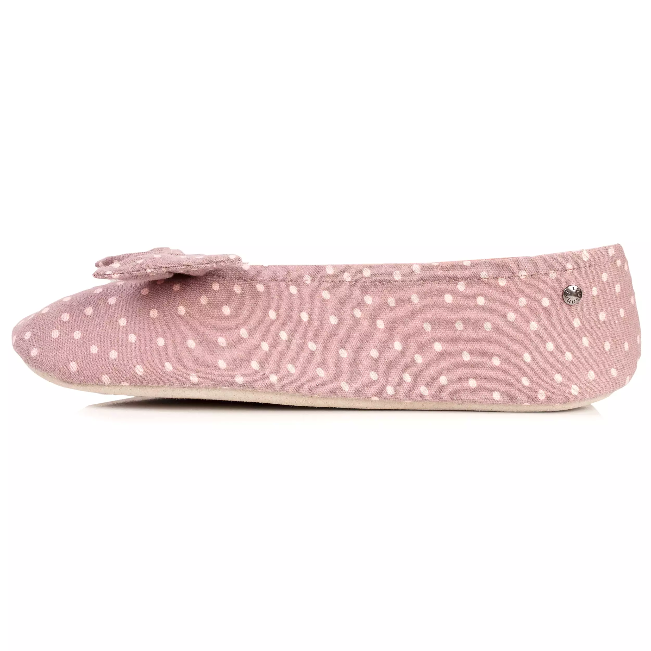 Chaussons ballerines Femme Nud pois