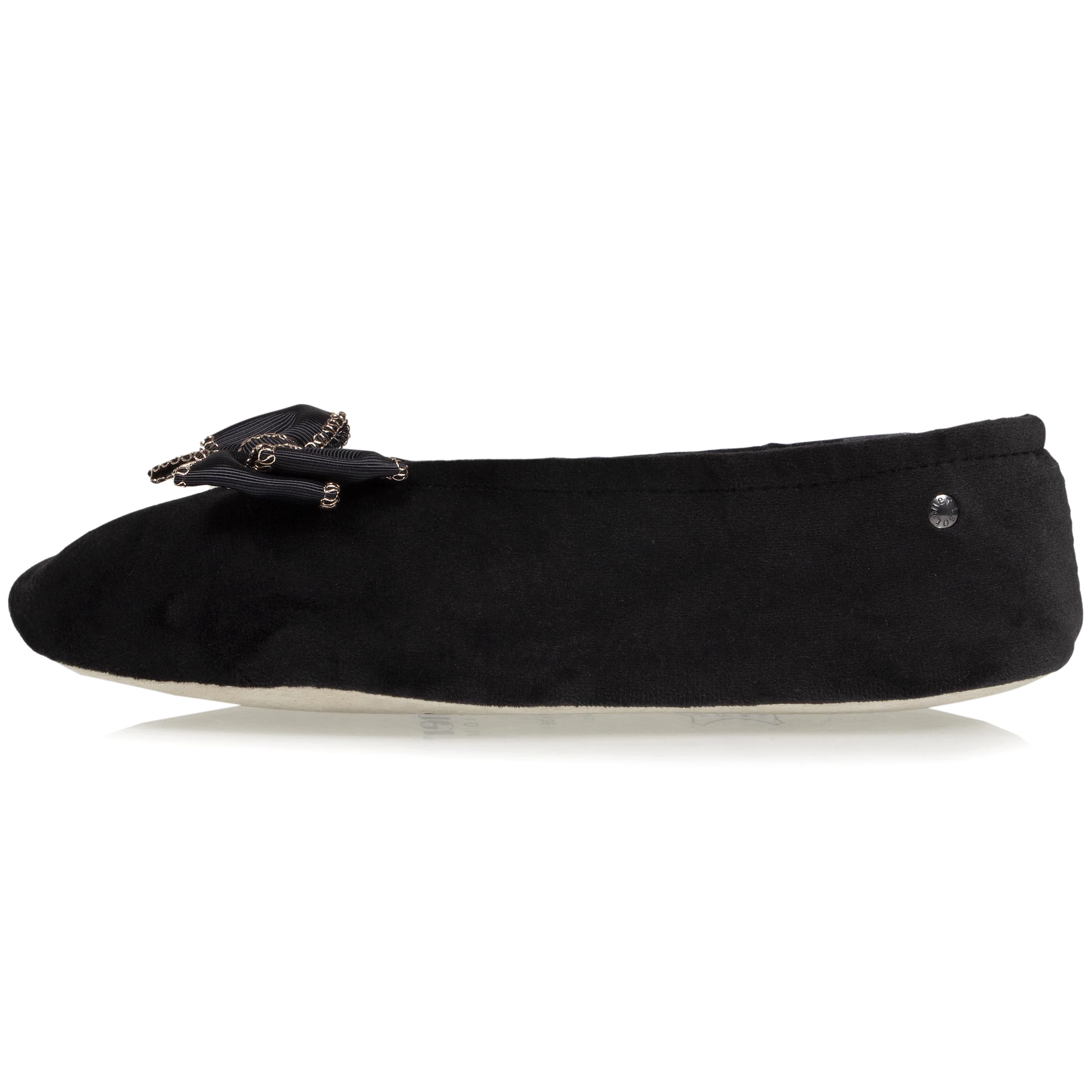 Chaussons ballerines Femme Nud Précieux Noir