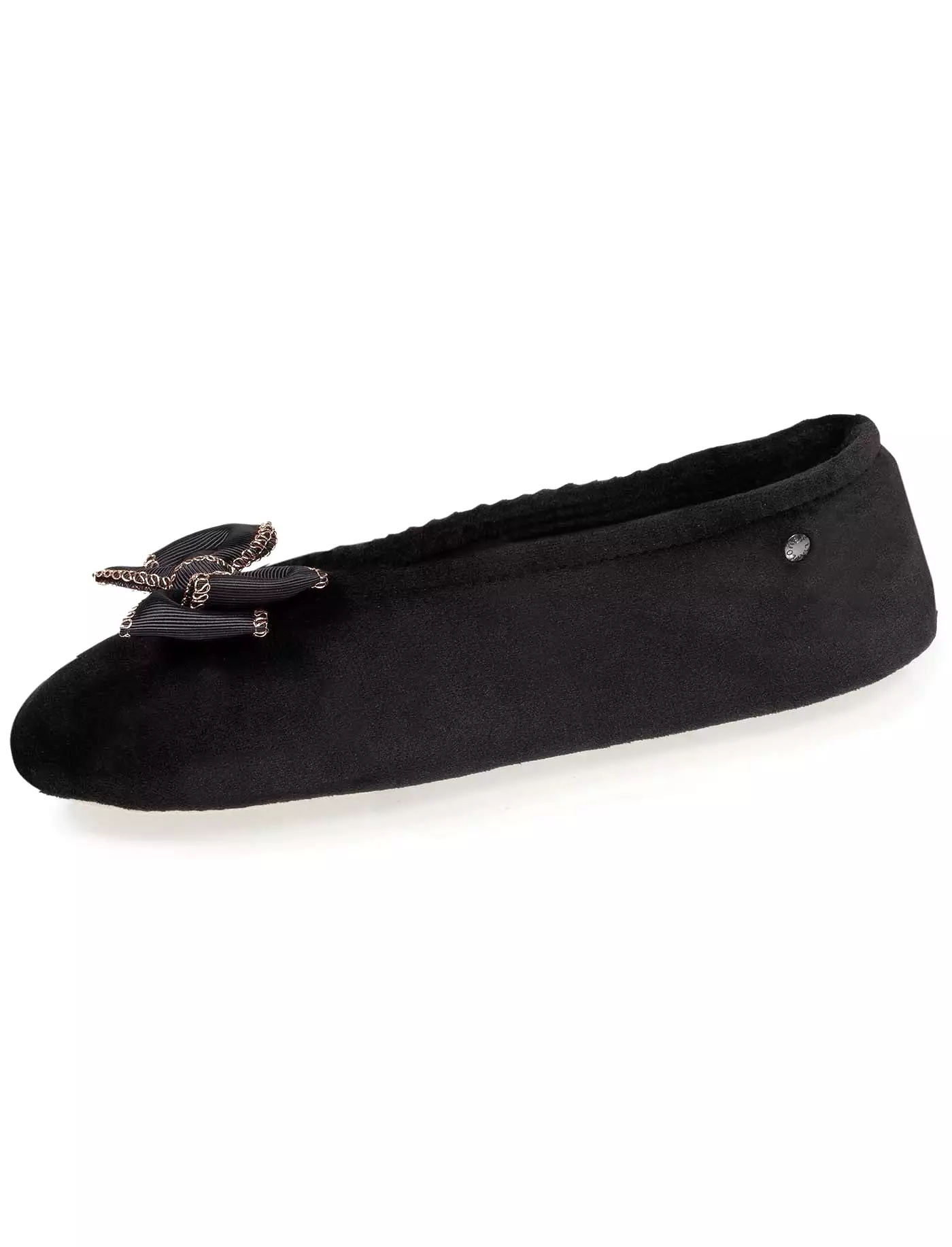 Chaussons ballerines Femme Nud Précieux Noir