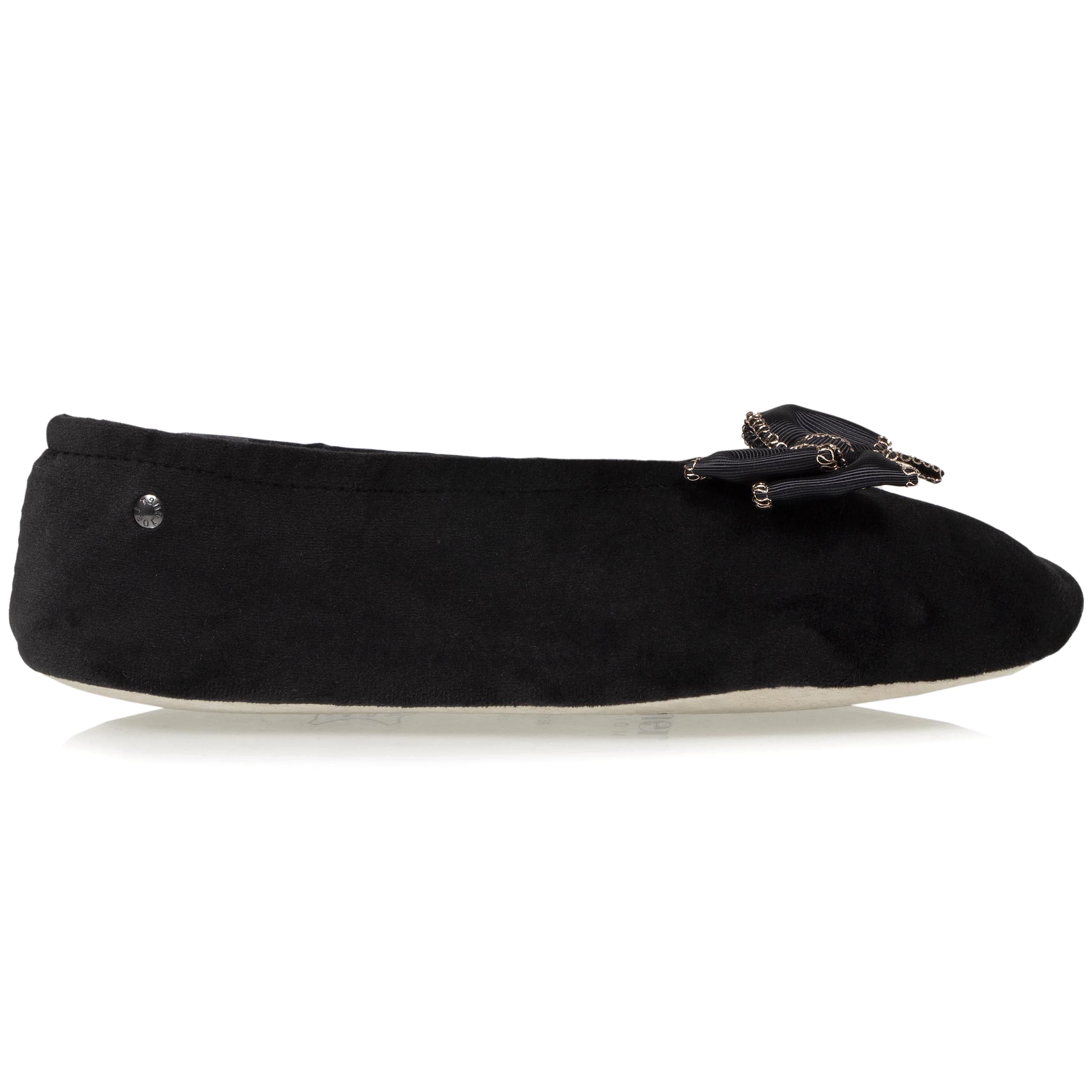 Chaussons ballerines Femme Nud Précieux Noir