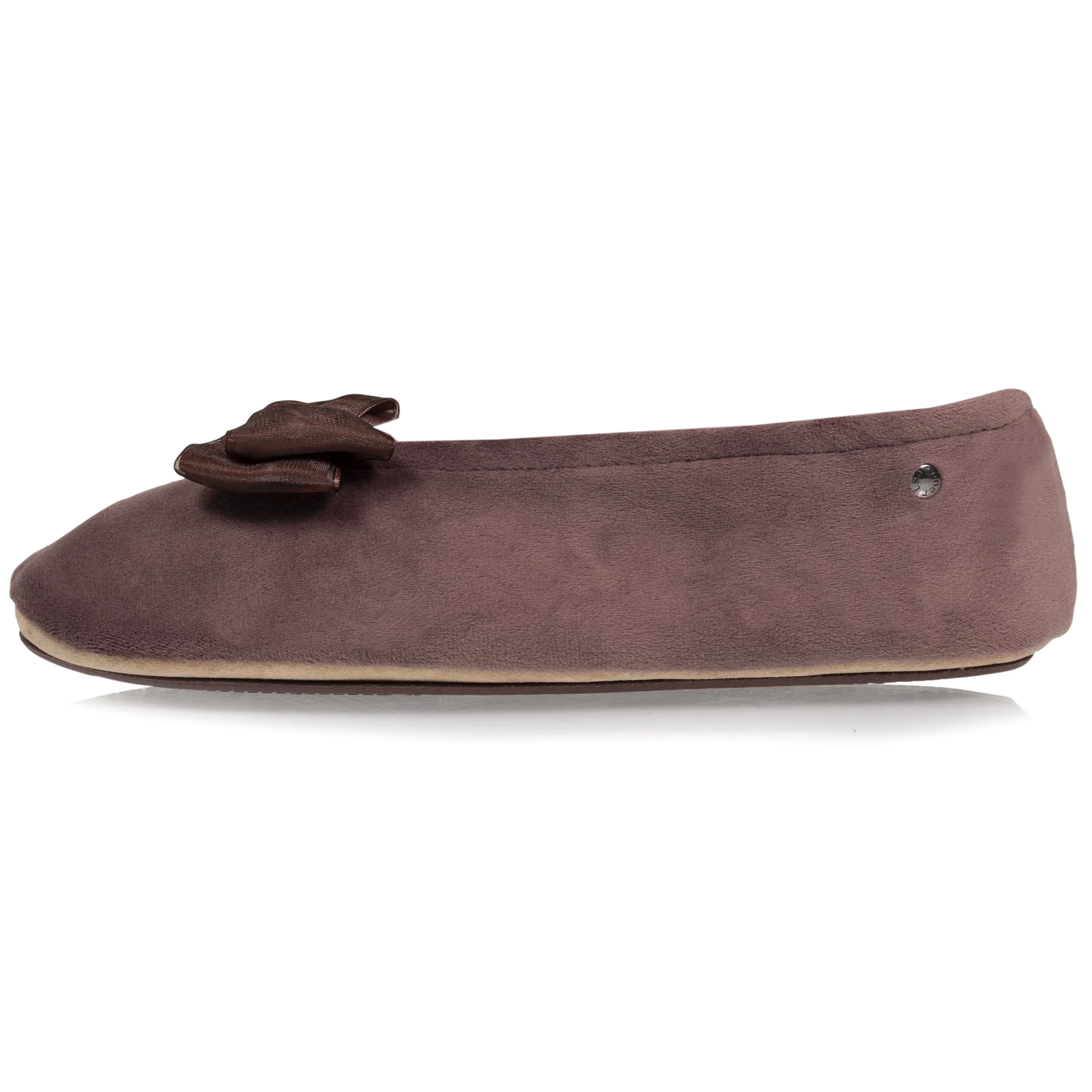 Chaussons ballerines Femme Nud Précieux Taupe