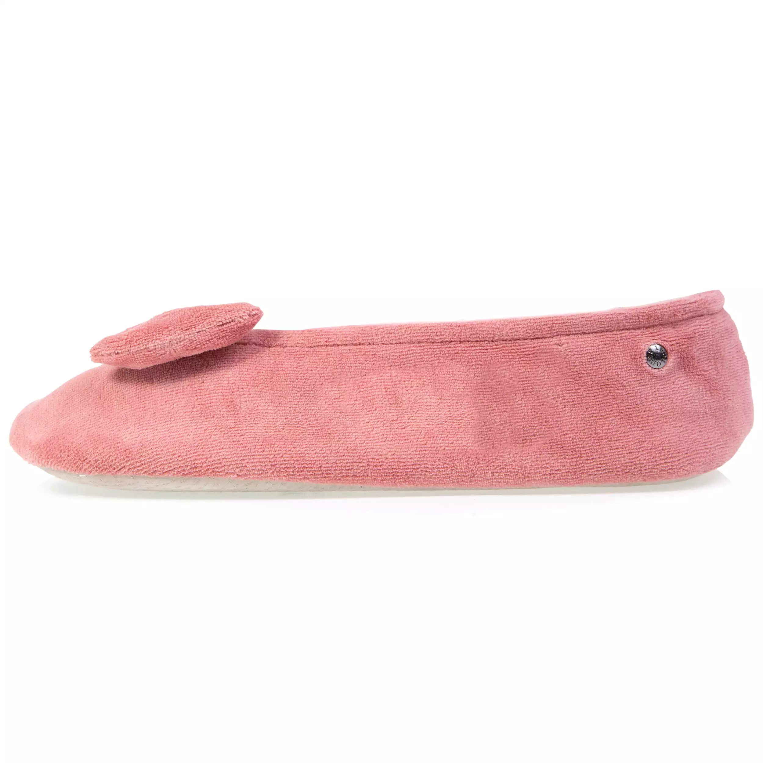 Chaussons ballerines Femme Nud Rose