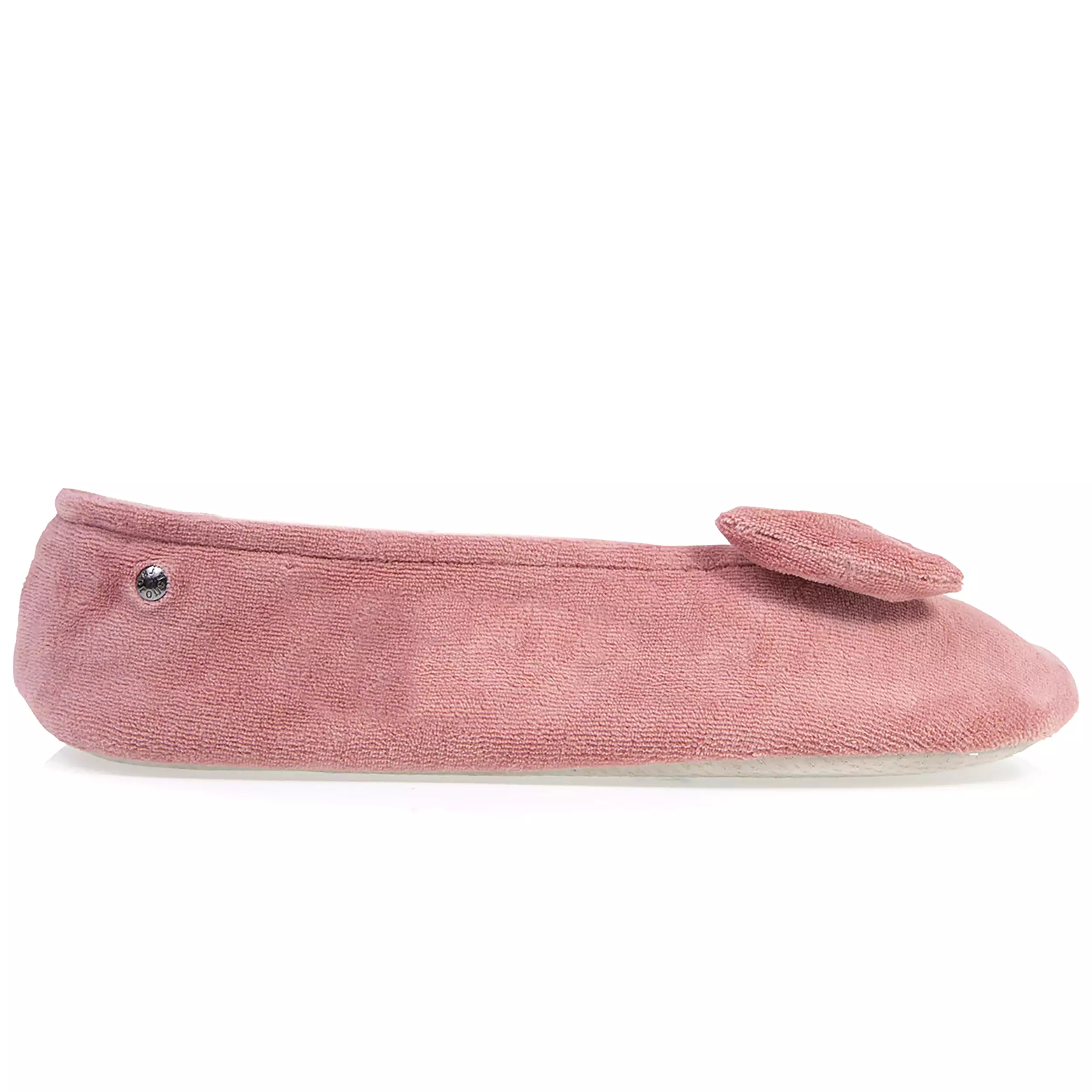 Chaussons ballerines Femme Nud Rose