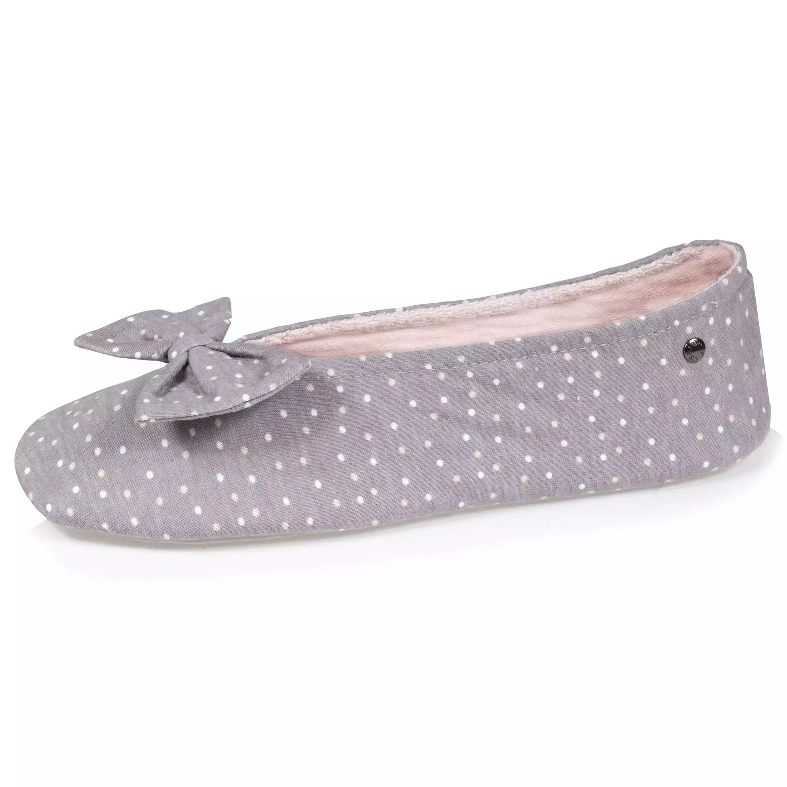 Chaussons ballerines Femme Pois