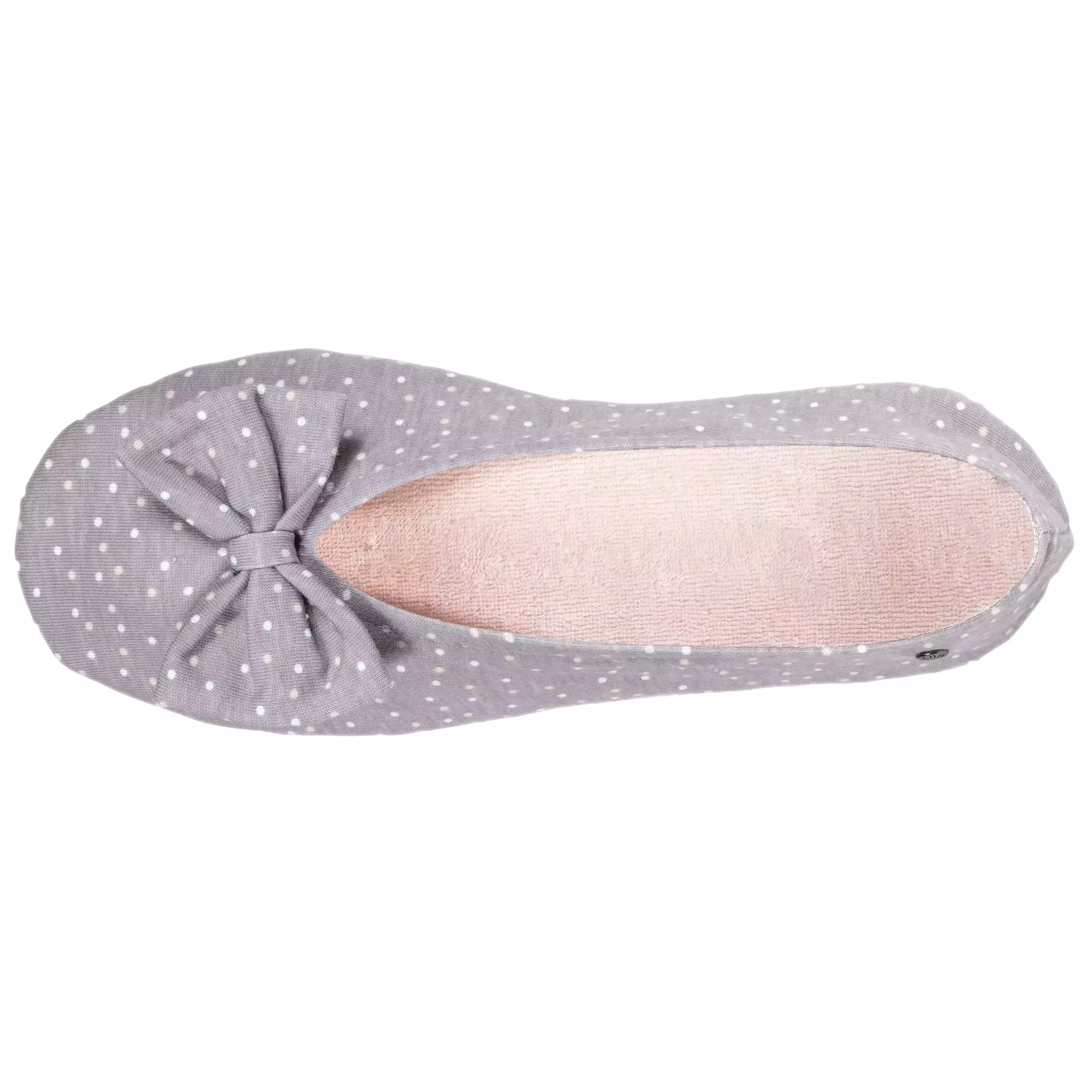 Chaussons ballerines Femme Pois