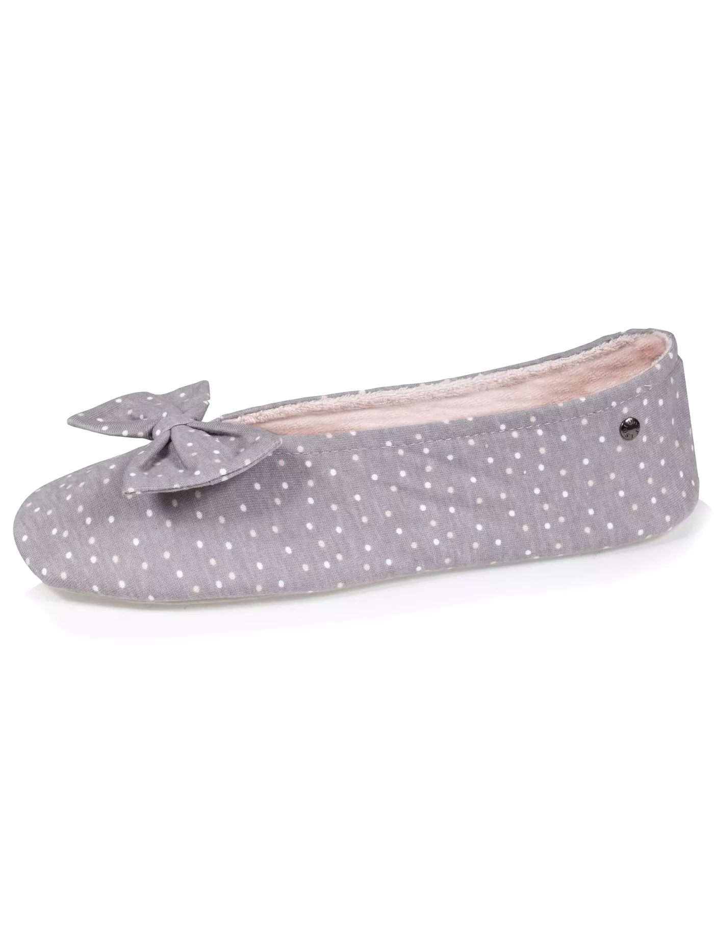 Chaussons ballerines Femme Pois