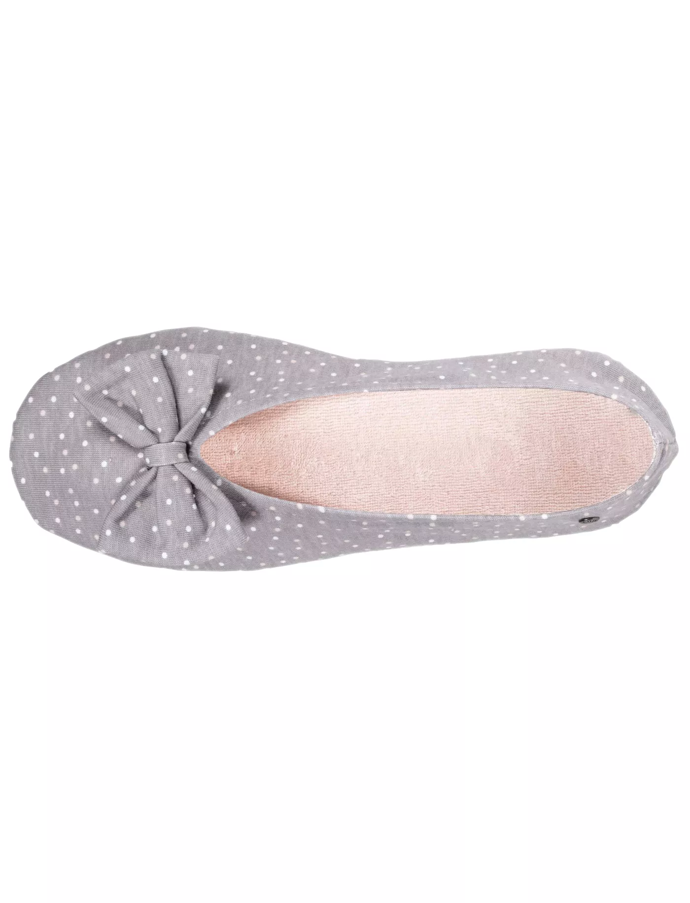 Chaussons ballerines Femme Pois