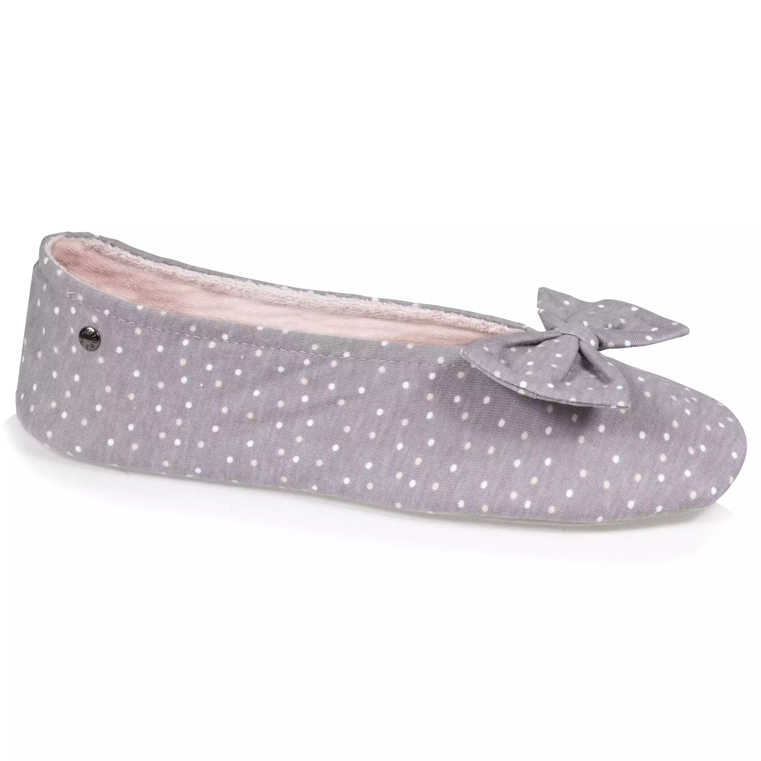 Chaussons ballerines Femme Pois