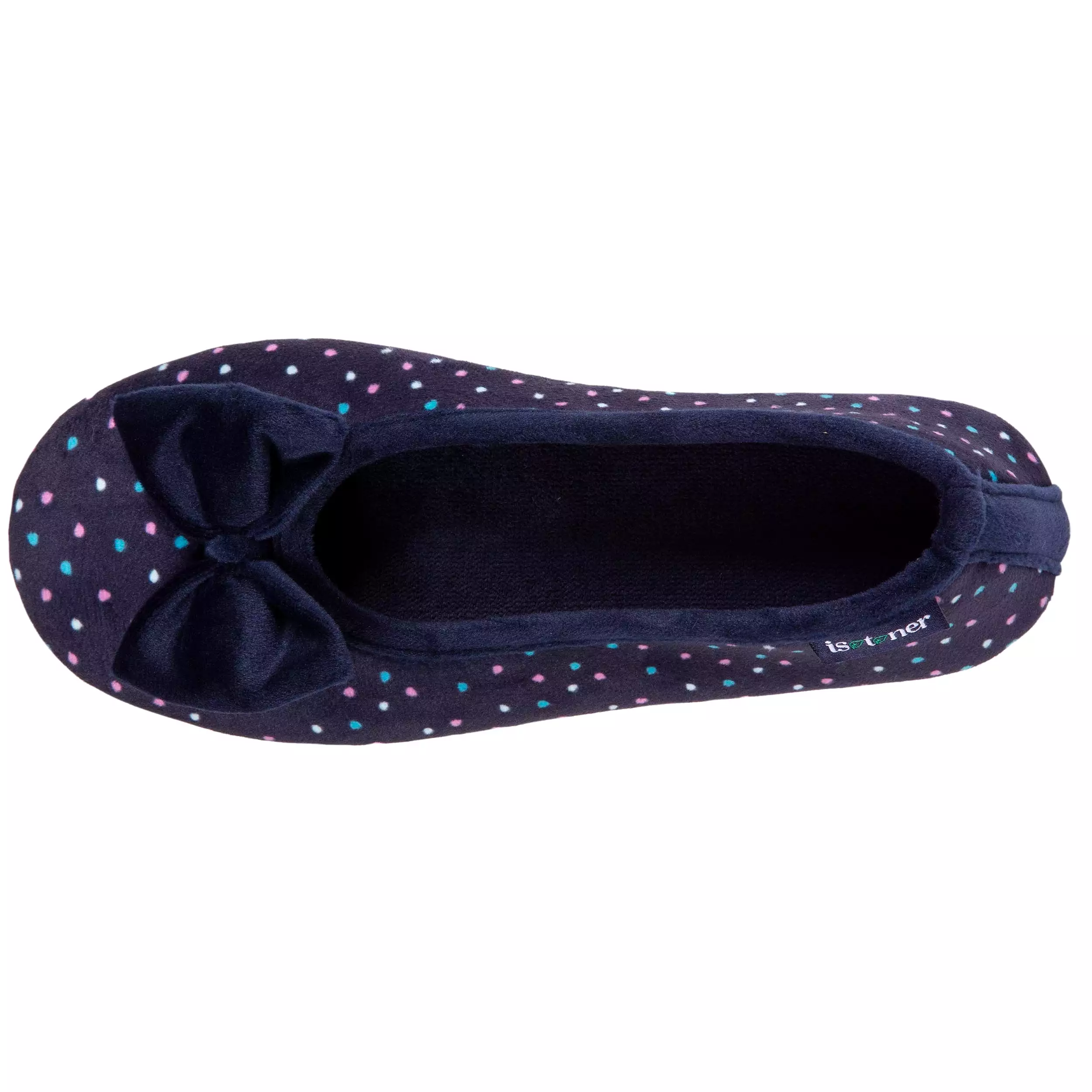 Chaussons ballerines recyclées Femme Pois