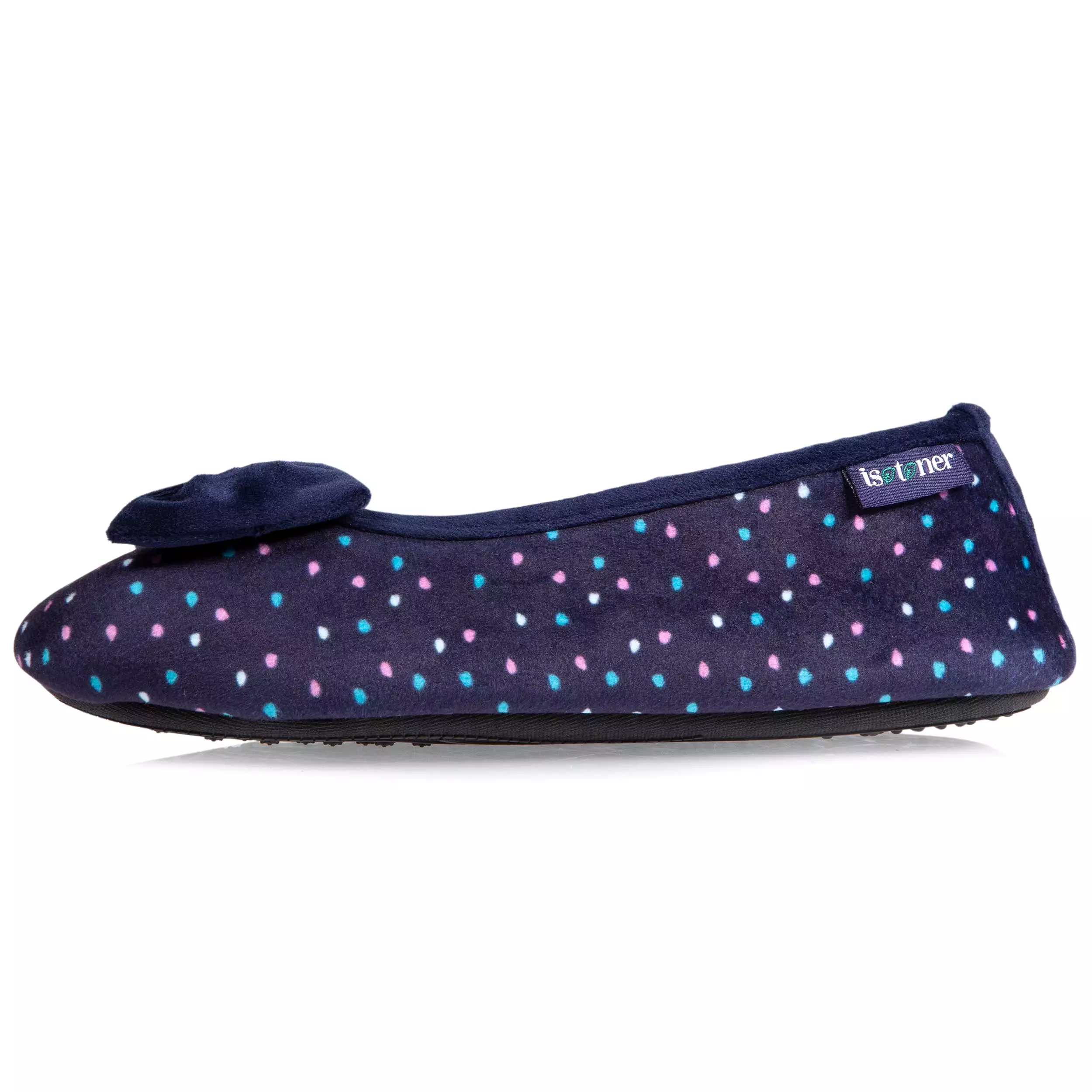 Chaussons ballerines recyclées Femme Pois