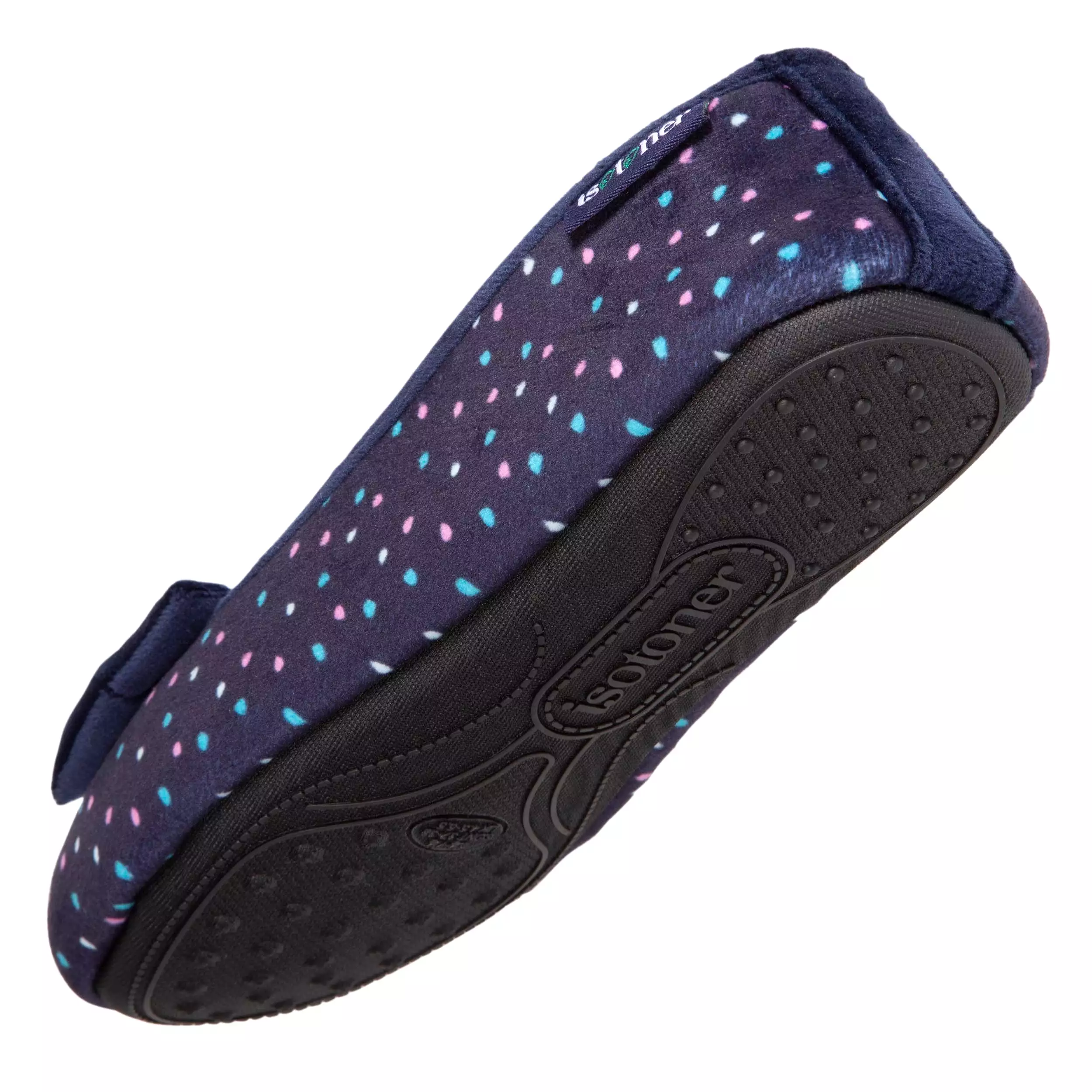 Chaussons ballerines recyclées Femme Pois