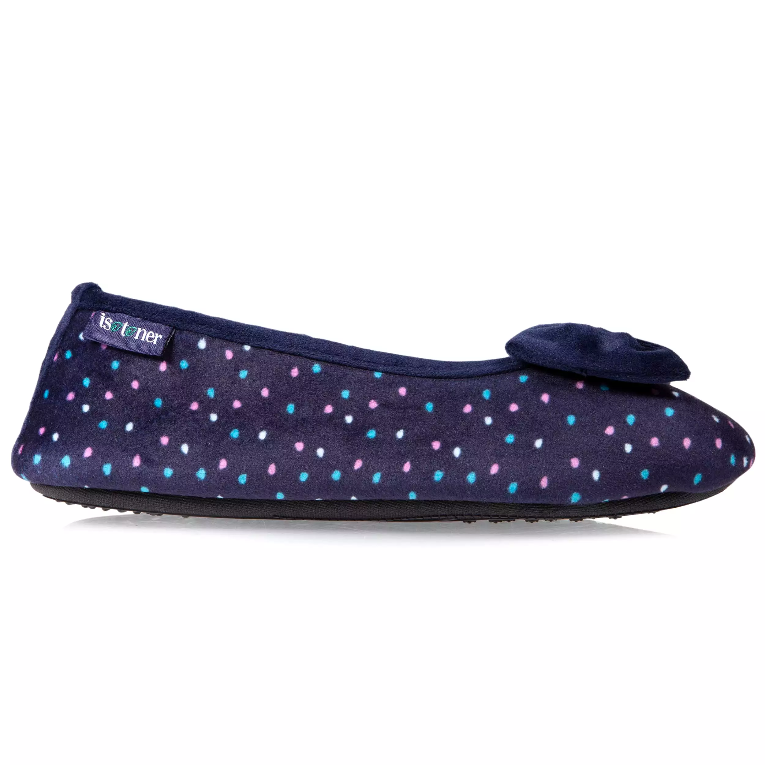 Chaussons ballerines recyclées Femme Pois