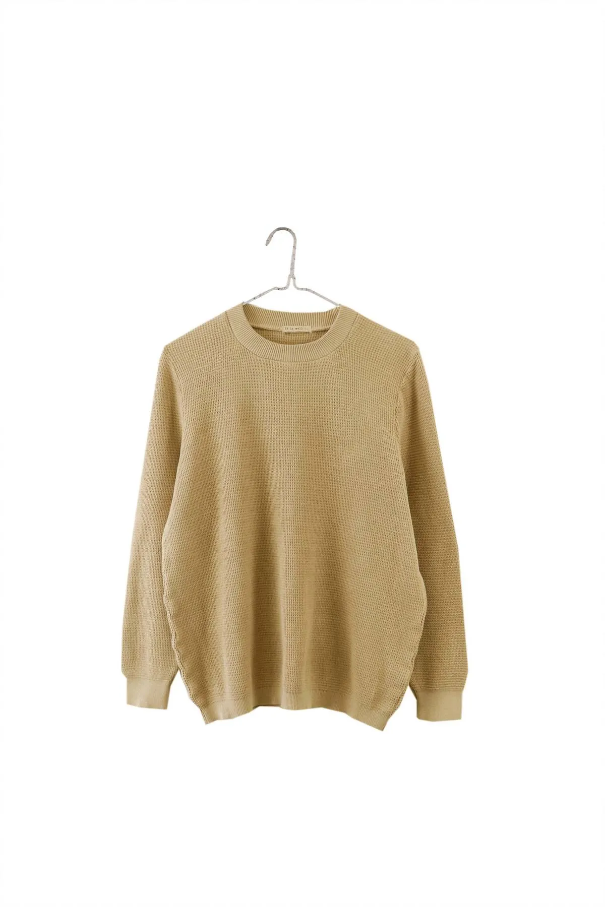 Easy Waffle Crewneck Sweater