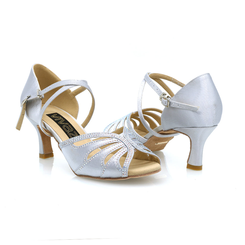 Ella - 2.5 Latin Bridal Dance Heels