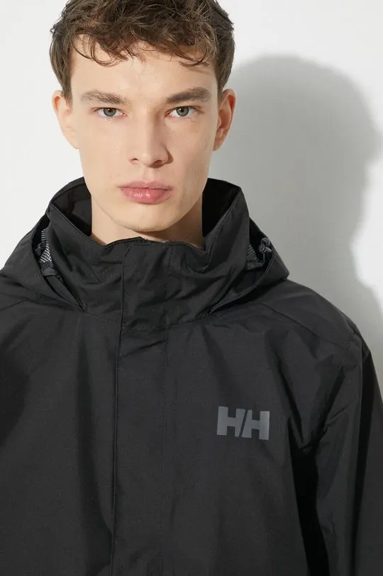 Helly Hansen outdoor jacket Dubliner black color