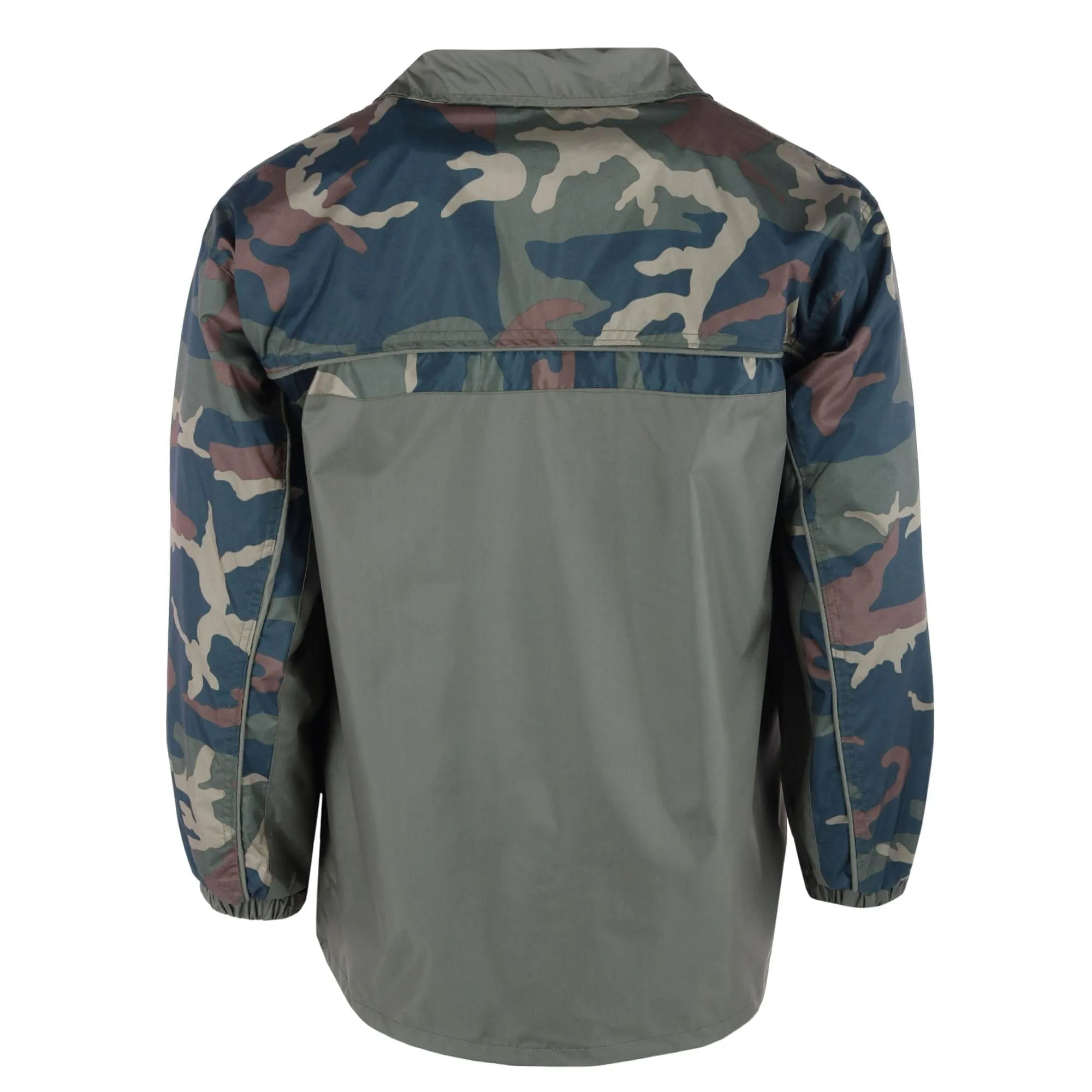 I5 Apparel Men's Camo Lightweight Winderbreaker Rain Jacket