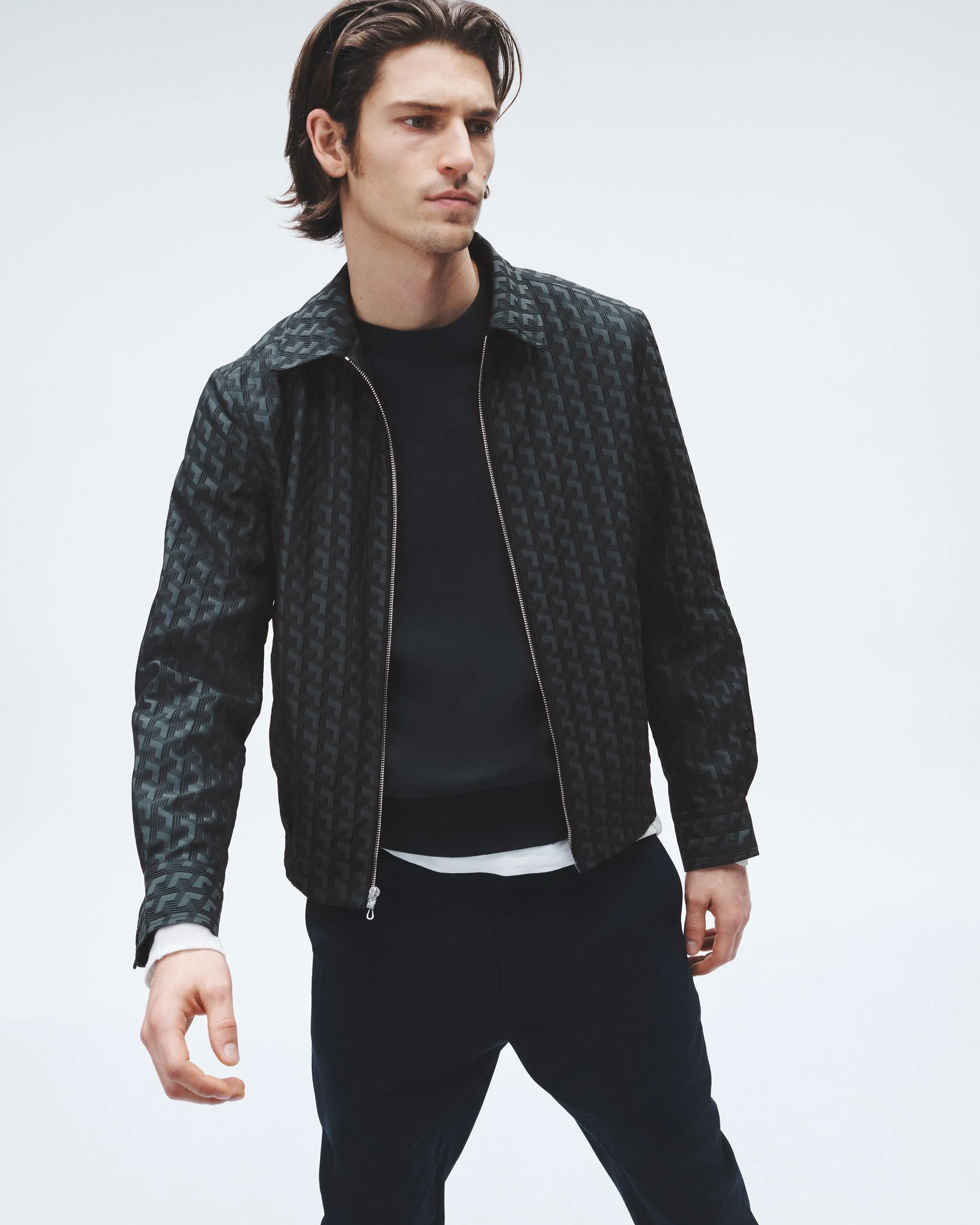 Irving Italian Jacquard Jacket