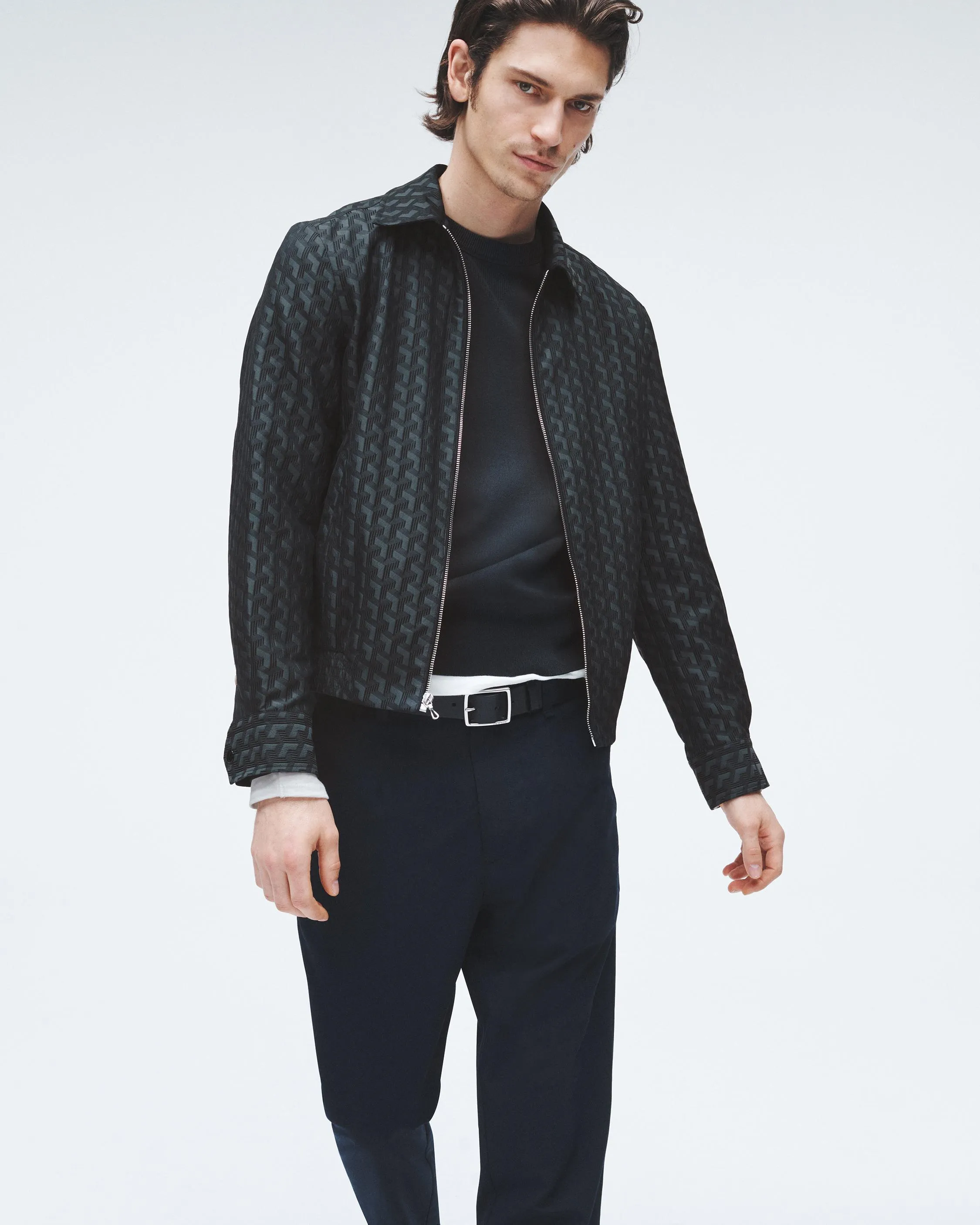 Irving Italian Jacquard Jacket