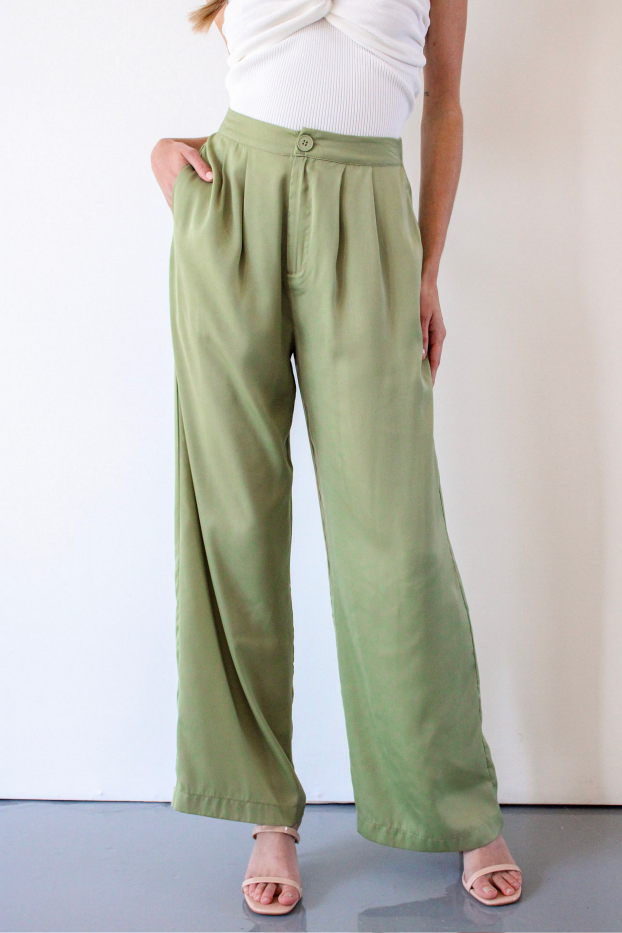 Island Passion Satin Pants