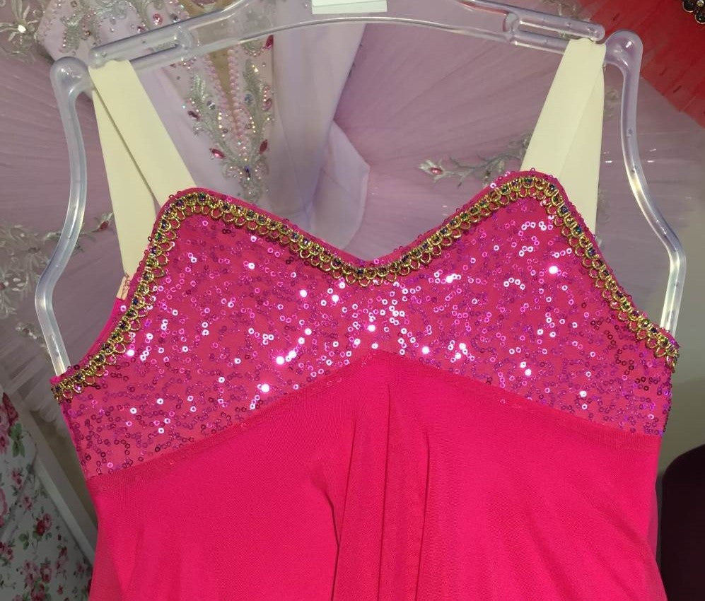 Just Ballet Cerise lyrical dress