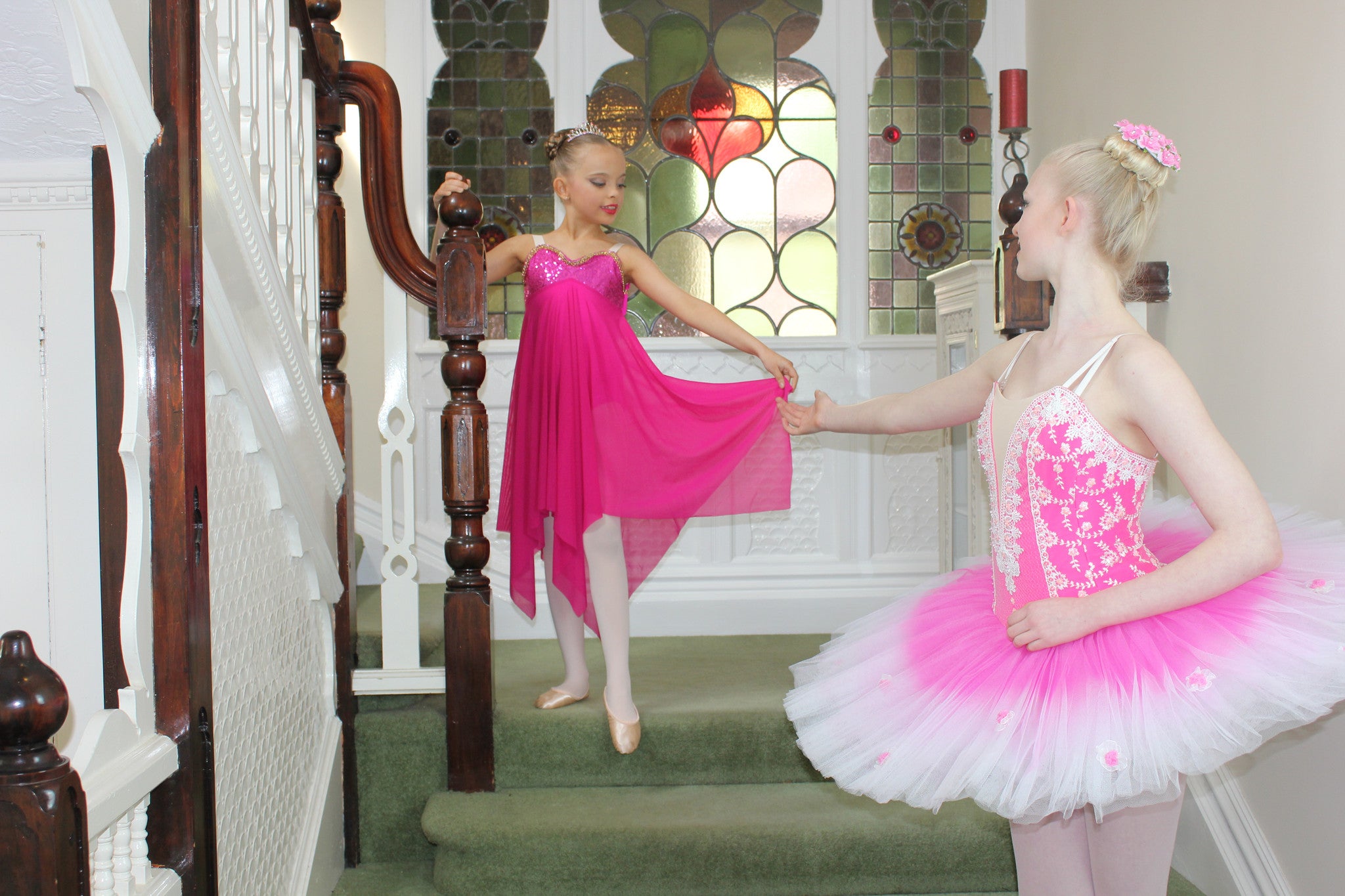 Just Ballet Cerise lyrical dress