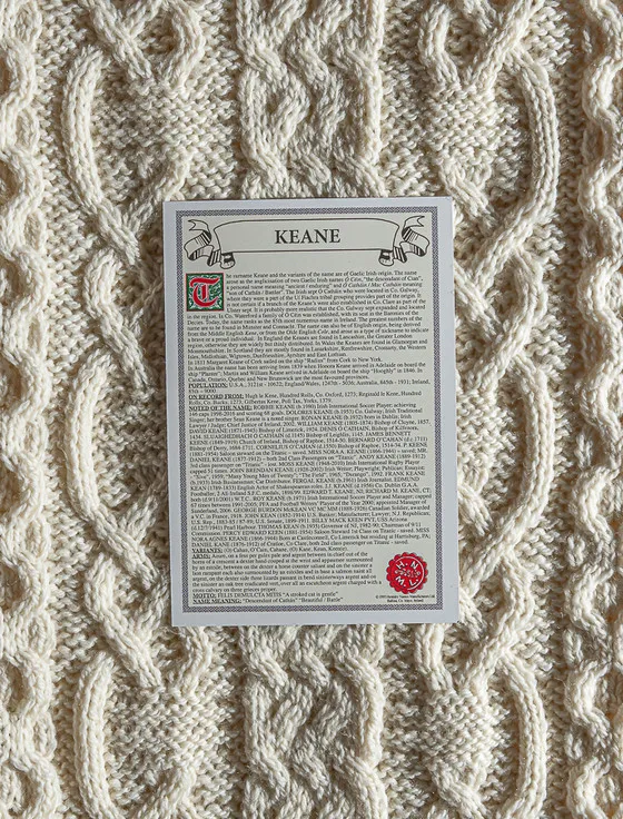 Keane Clan Scarf