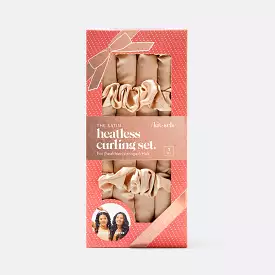 Kitsch Satin Heatless Curling Set - Champagne