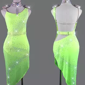 Latin Dance Dress | Custom - Made | QY10