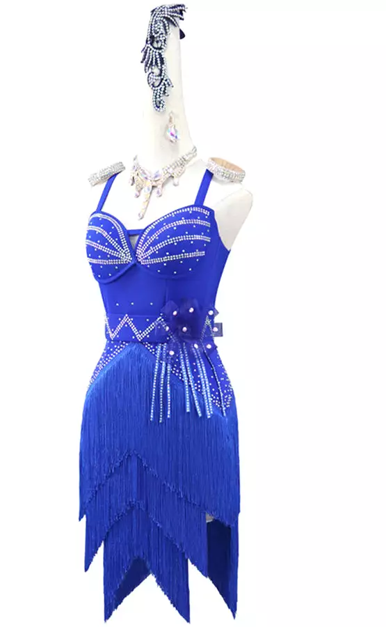 Latin Dance Dress | Custom - Made | QY25